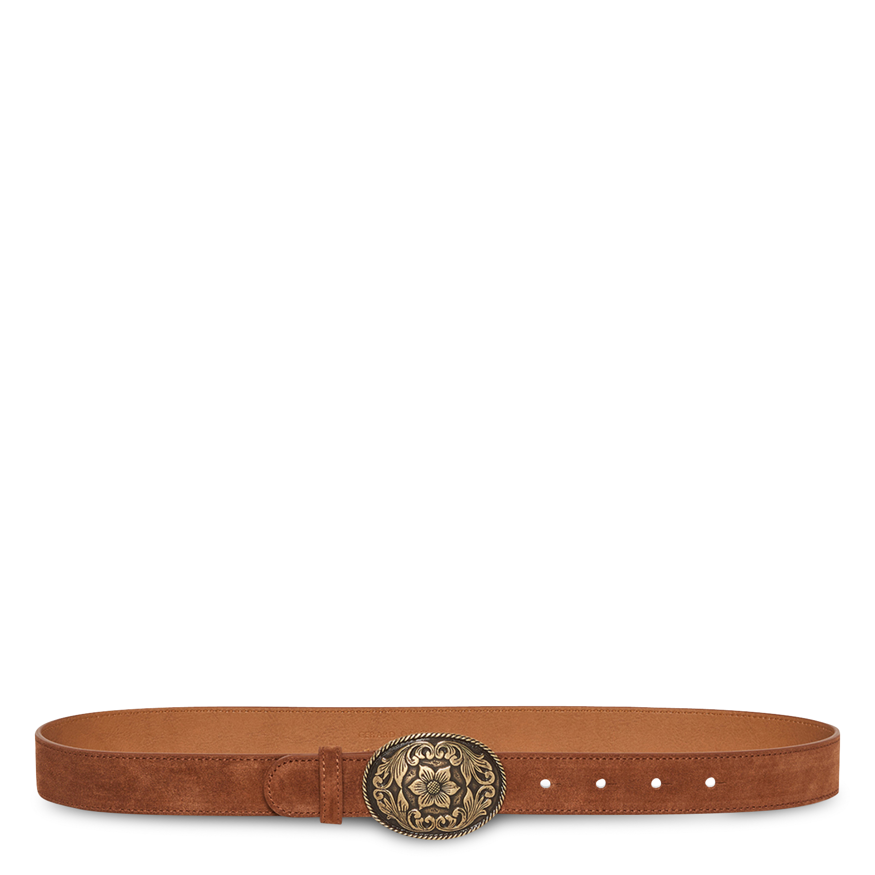 - Gespsluiting. - Breedte: 3 cm.  GERARD DAREL Bruin