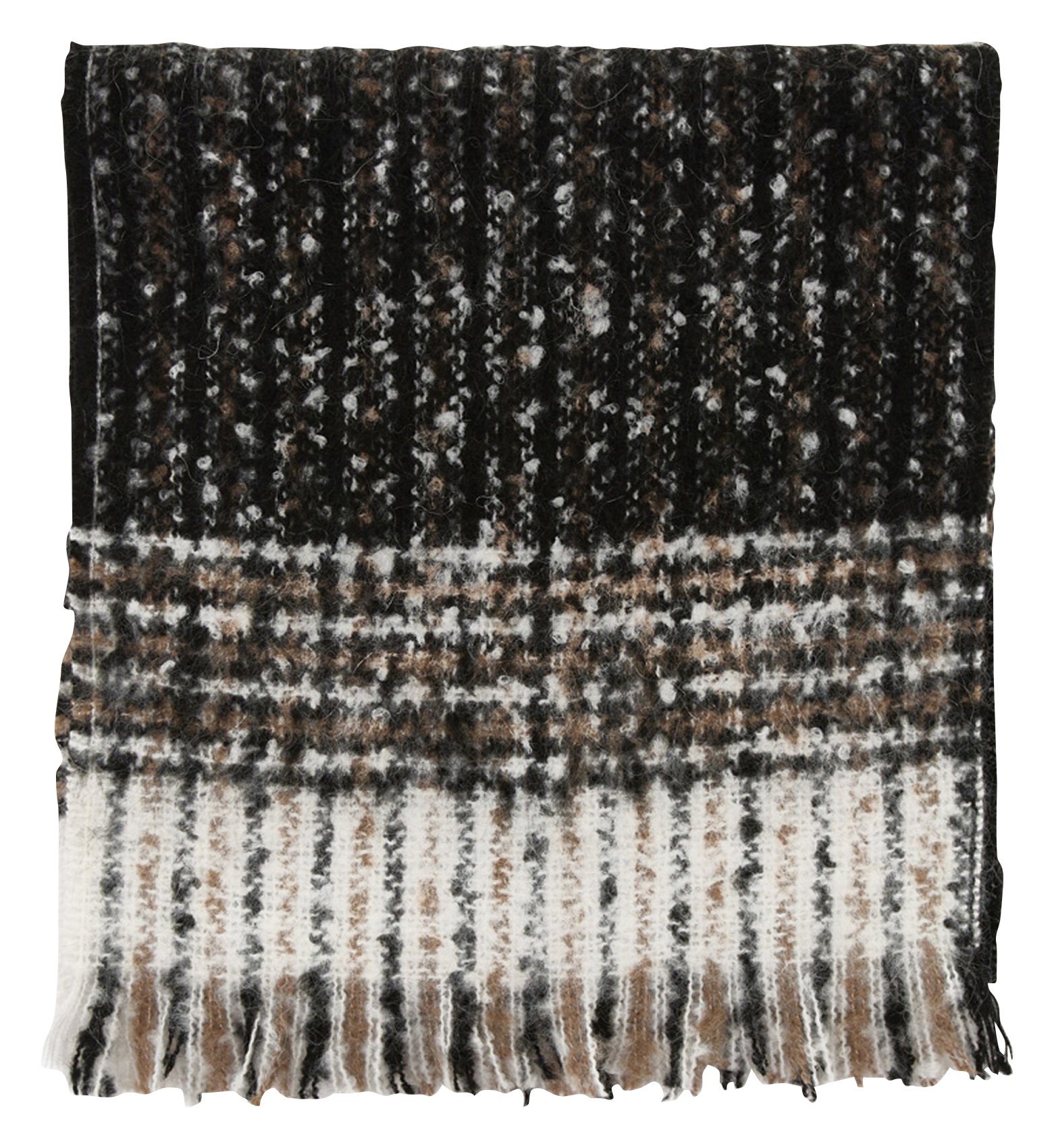 Echarpe à carreaux à bords effilés SAISON 1865 Multicolore