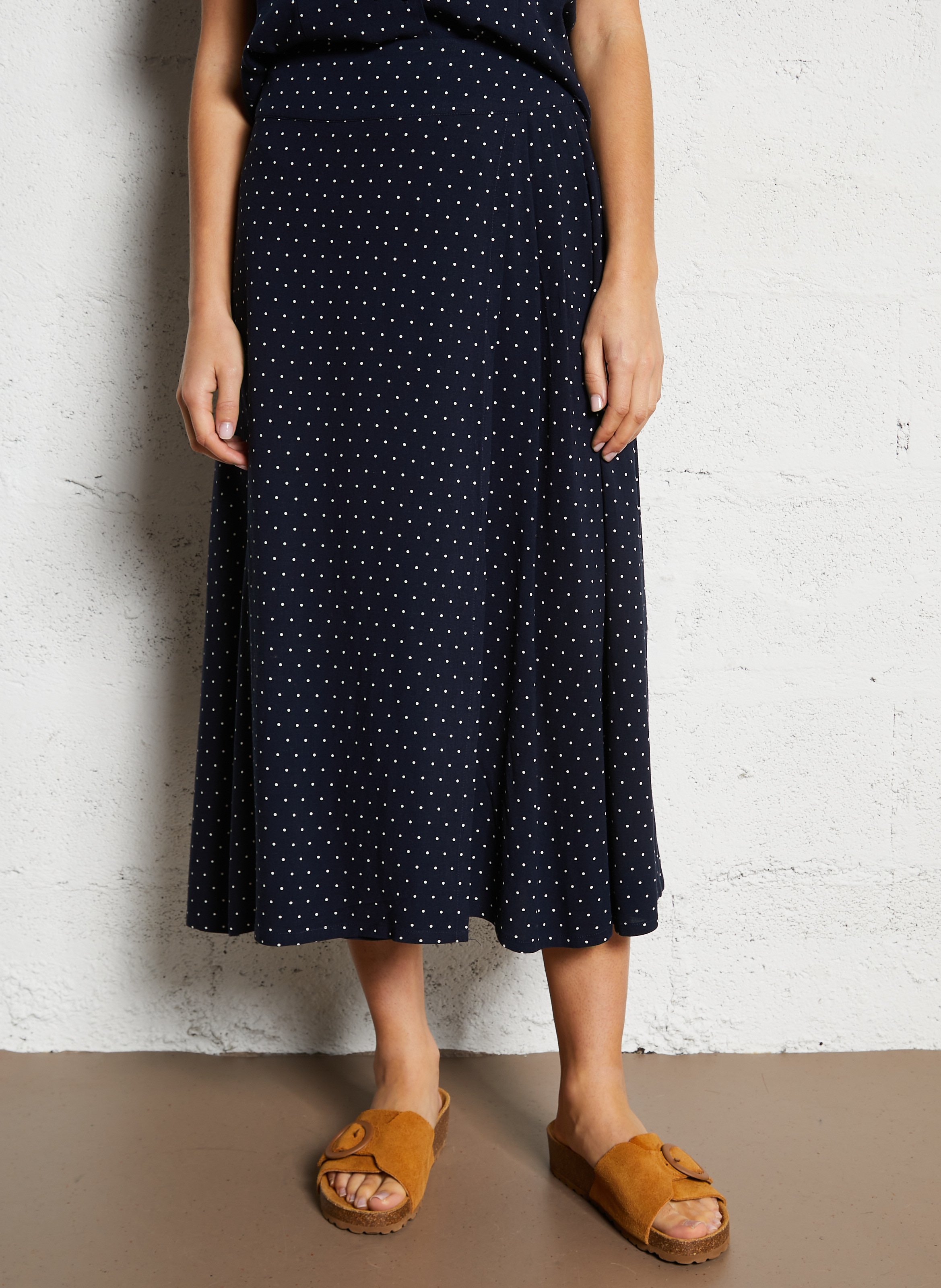 Bedruckter Kurzrock NICE THINGS Blau