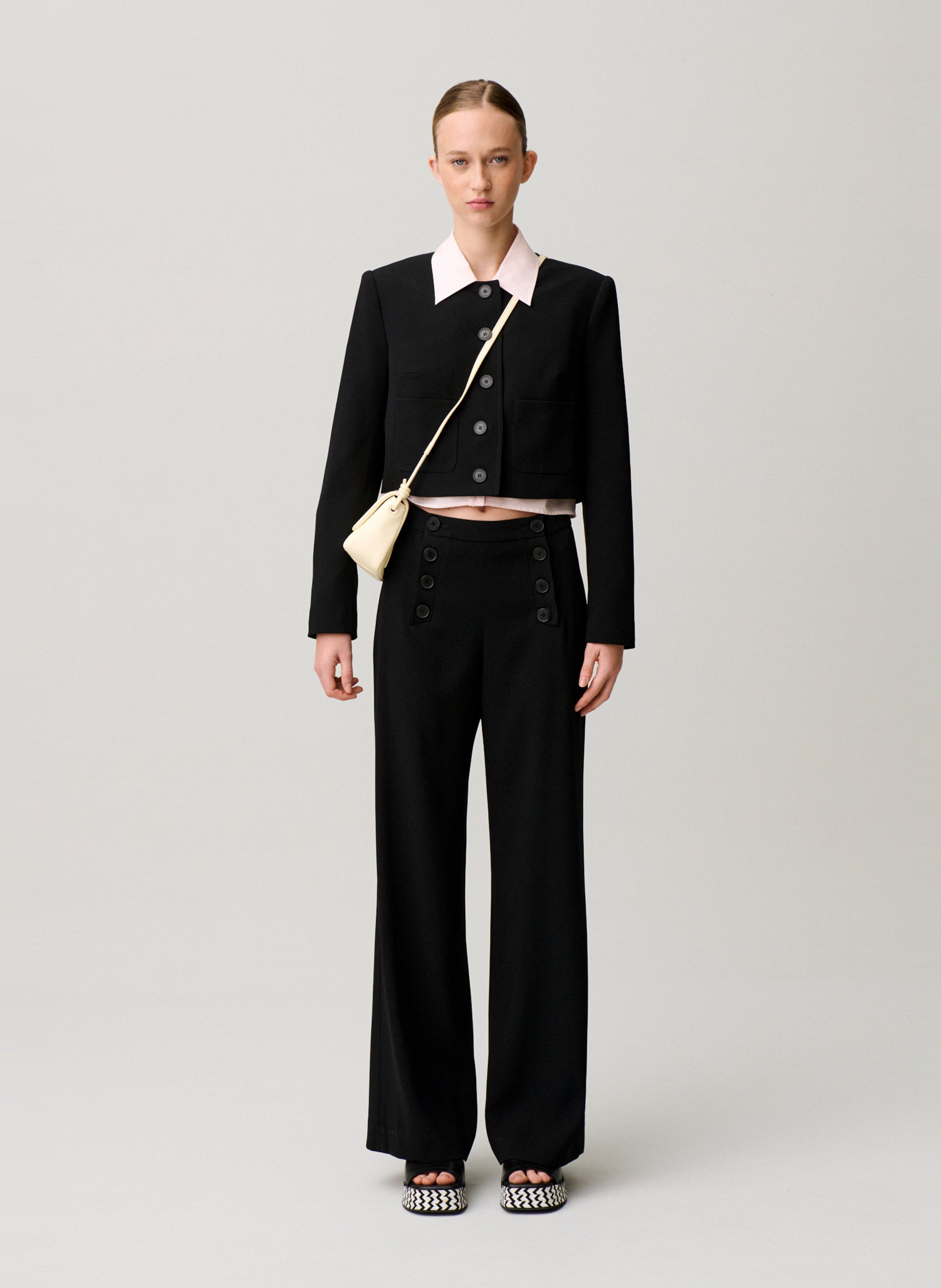 Carrot trousers CLAUDIE PIERLOT Black