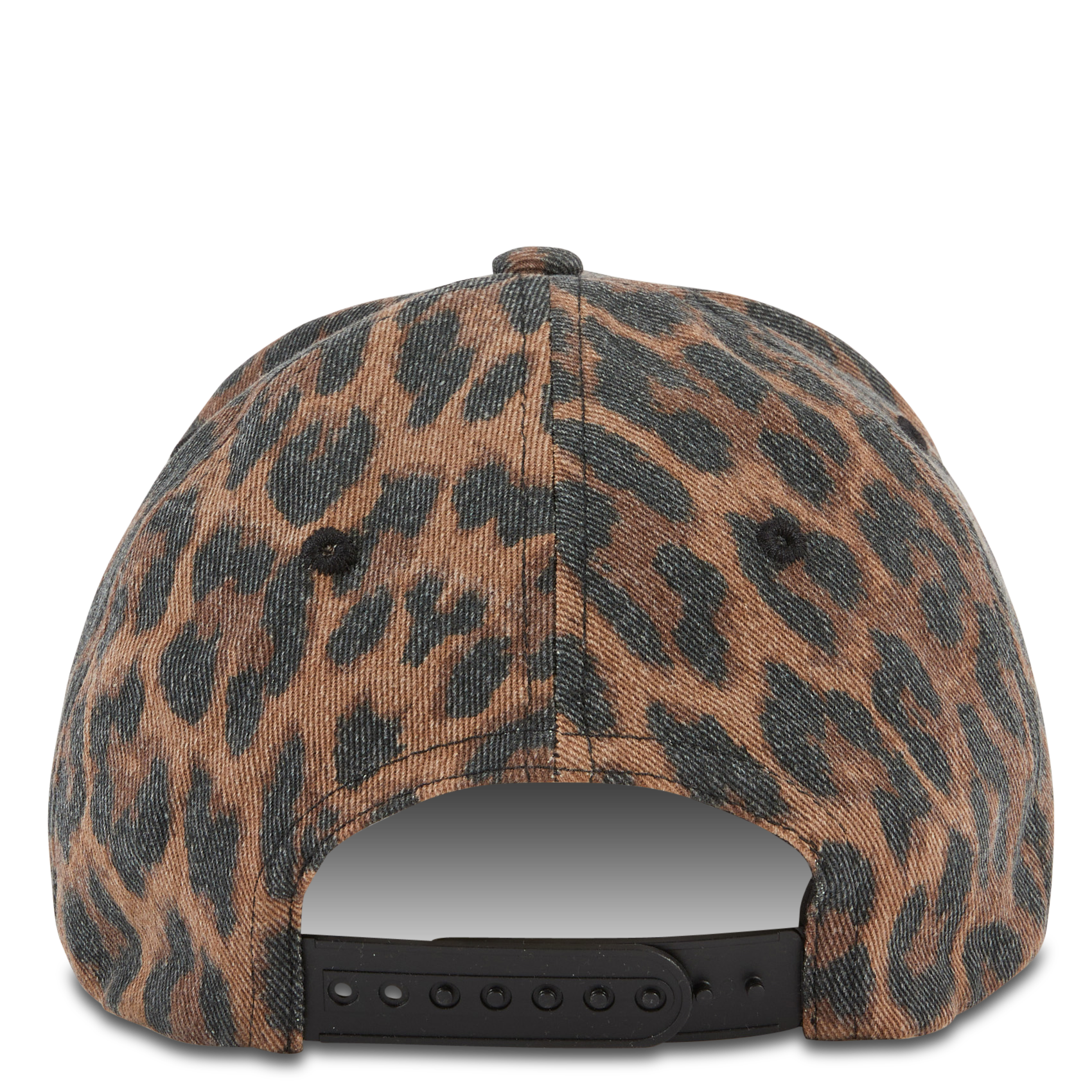 Casquette à imprimé léopard MKT Marron