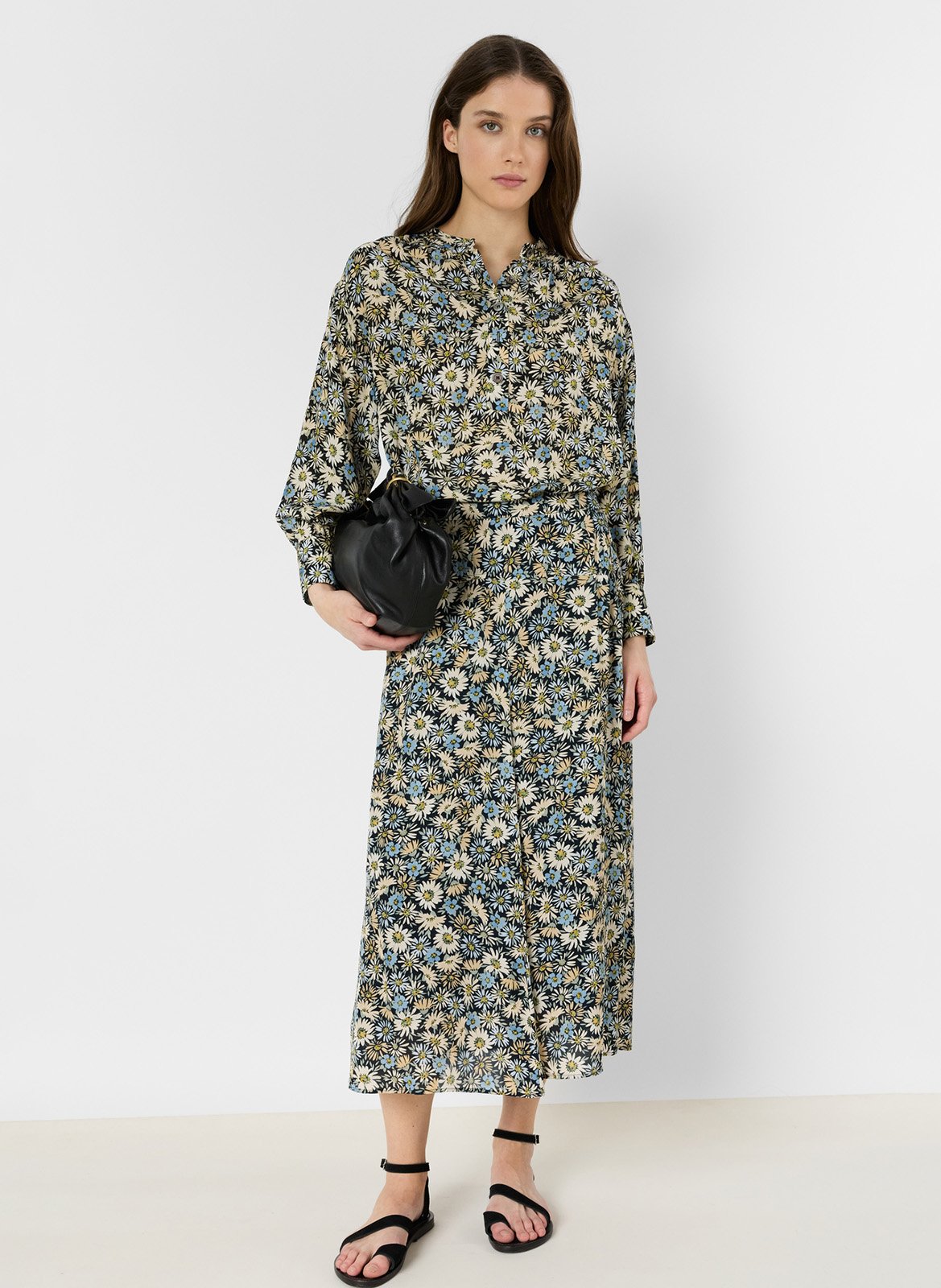 Gonna corta stampata GERARD DAREL Verde