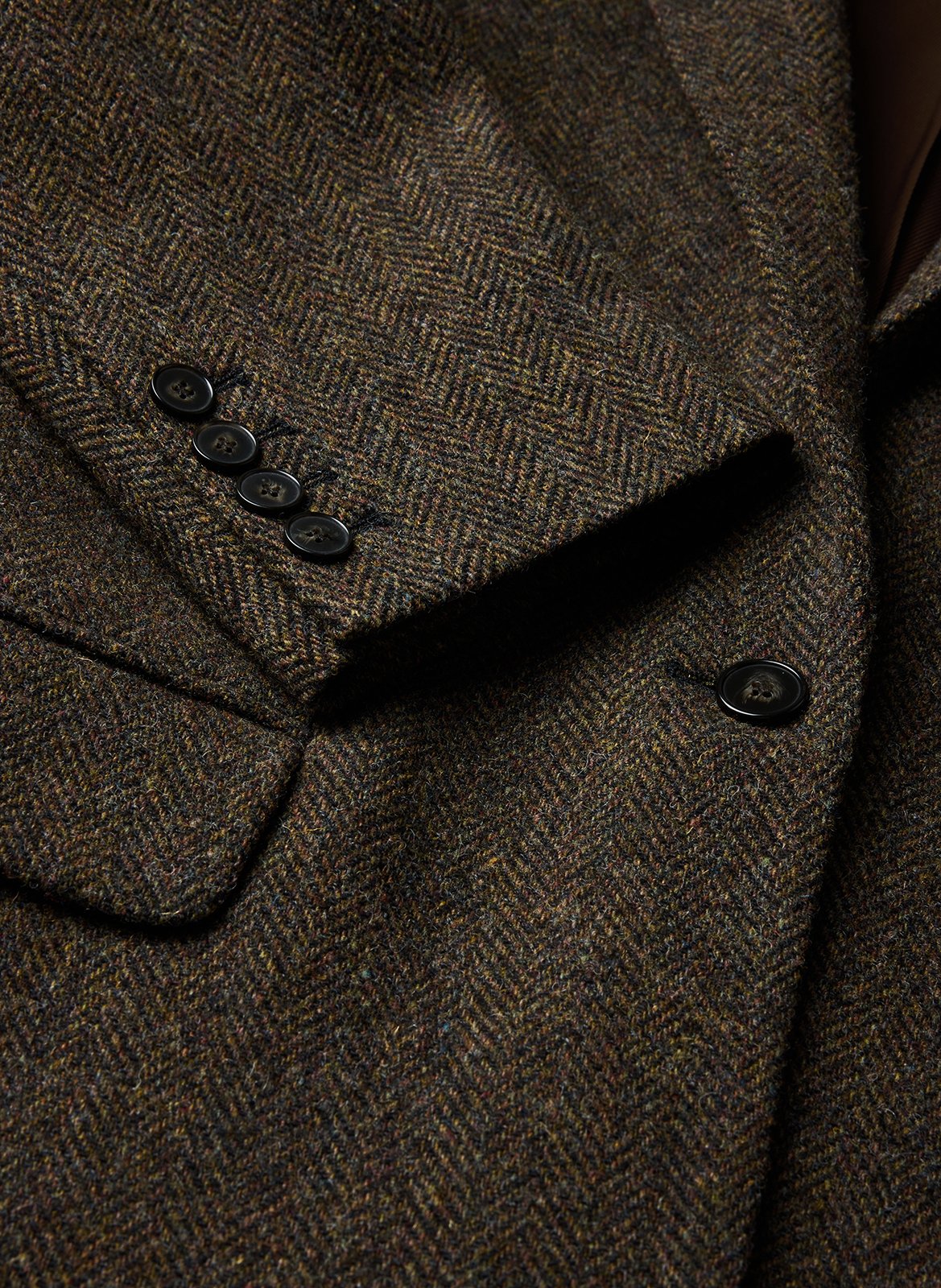 Veste droite en laine SOEUR Marron