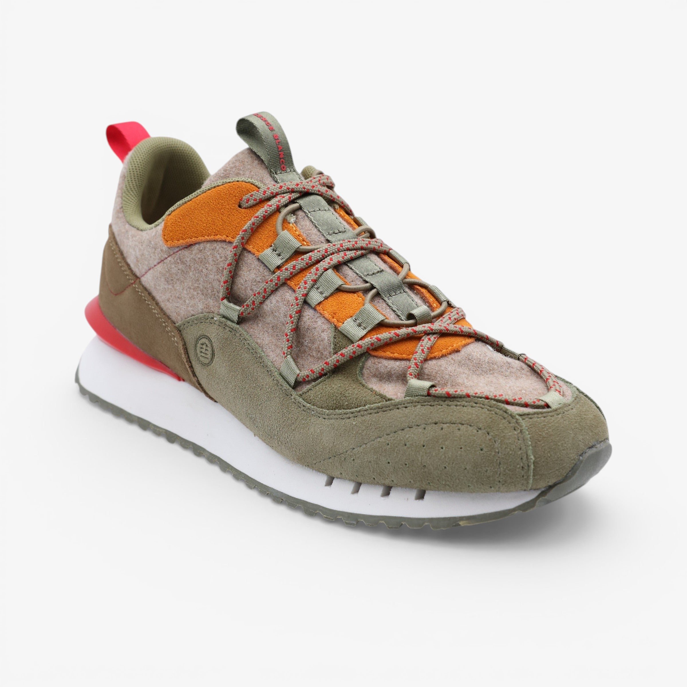 Military Green Apollo Sneakers SERGE BLANCO Beige