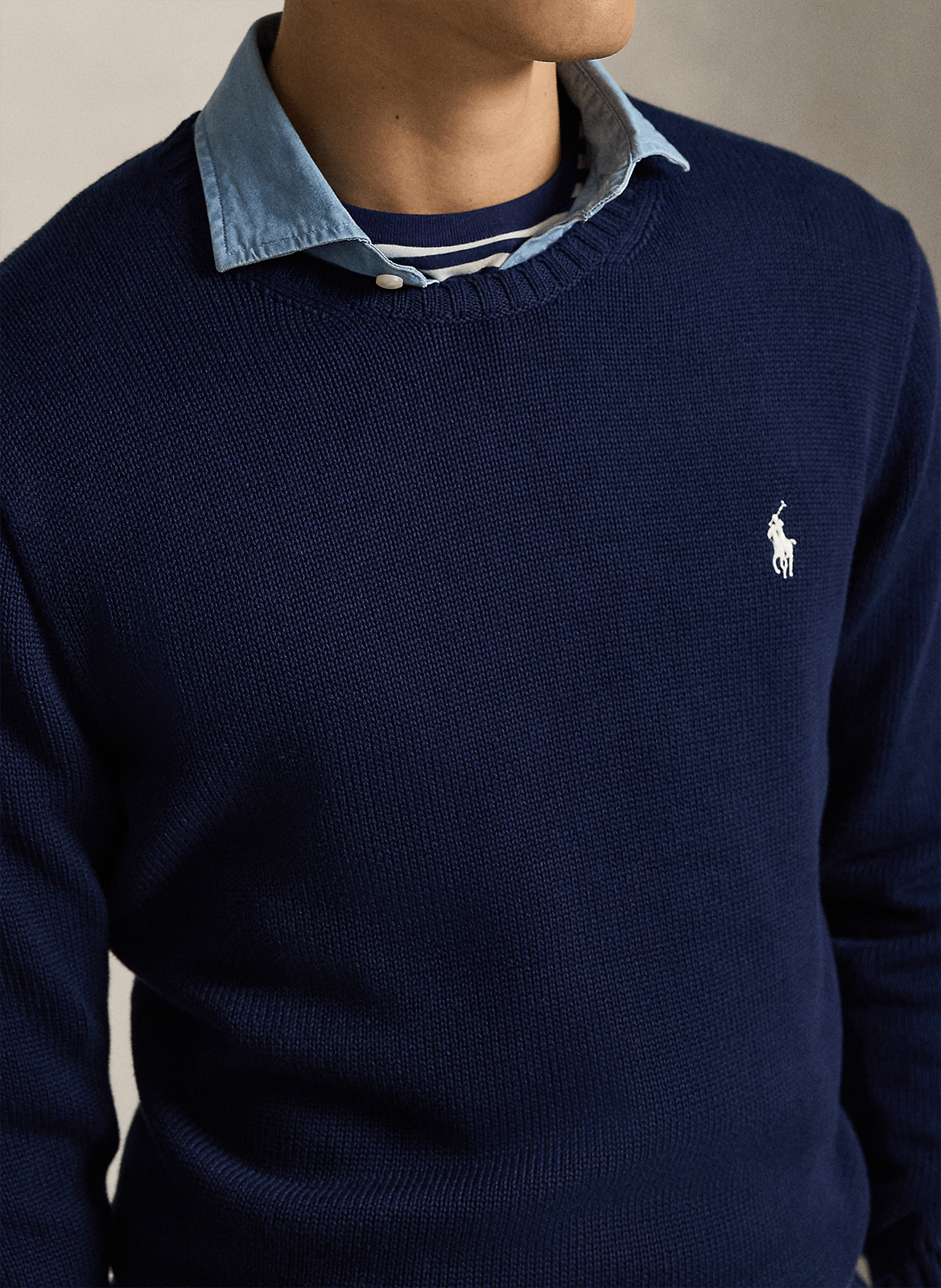 Baumwollpullover POLO RALPH LAUREN Blau