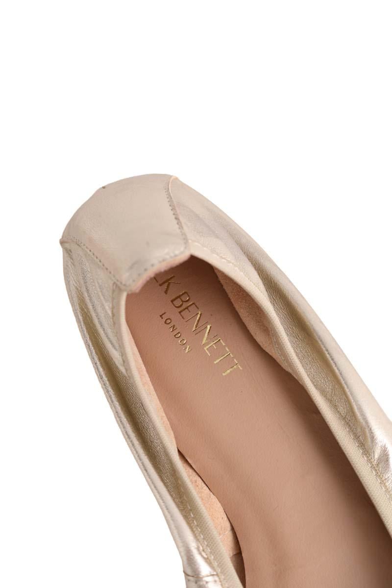 Ballet pumps LK BENNETT - Seconde Main Golden
