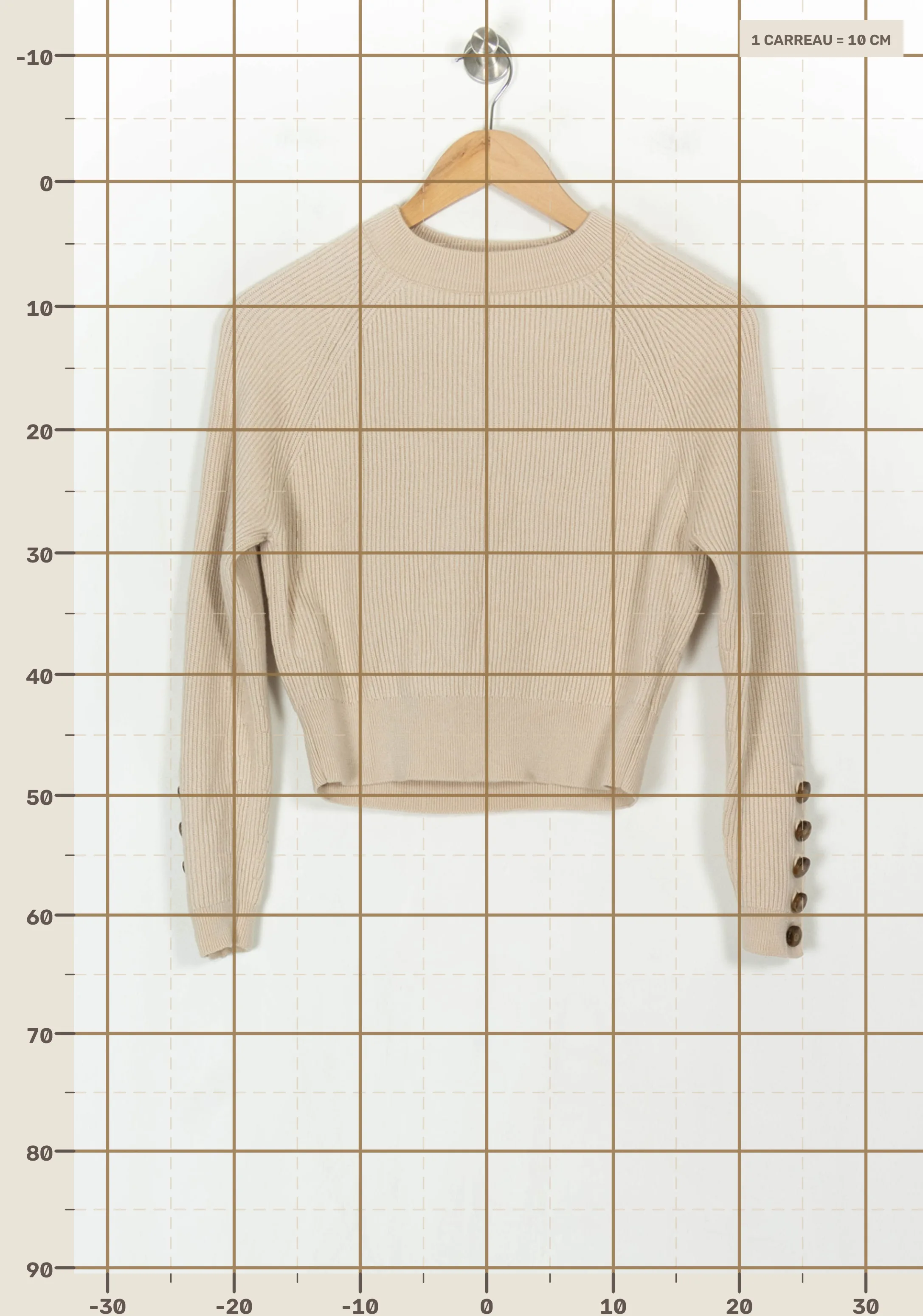 Maille SEZANE - Seconde main Beige