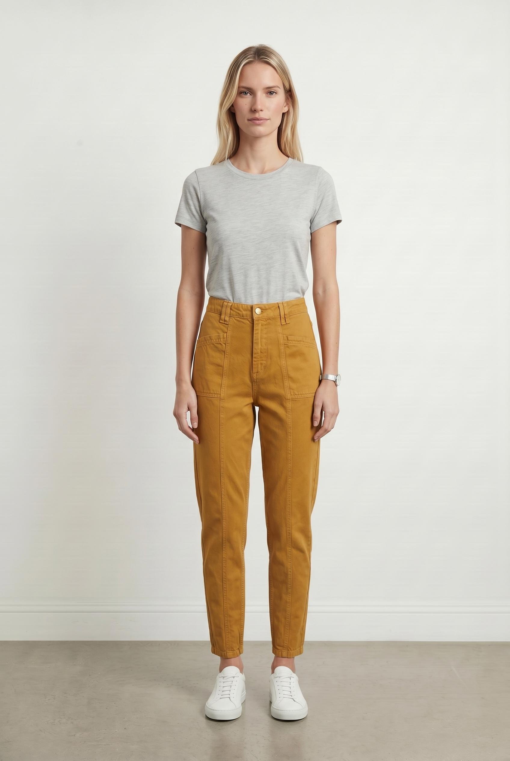 Jeans MAISON STELLA & SUZIE - Seconde main Yellow