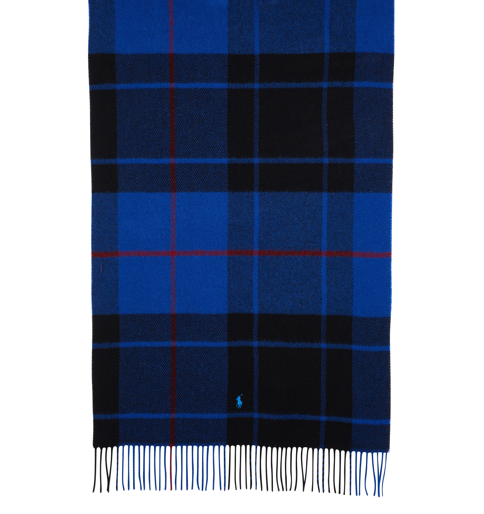 Sciarpa in lana con motivi scozzesi Ralph Lauren Bambina Accessori Sciarpe 