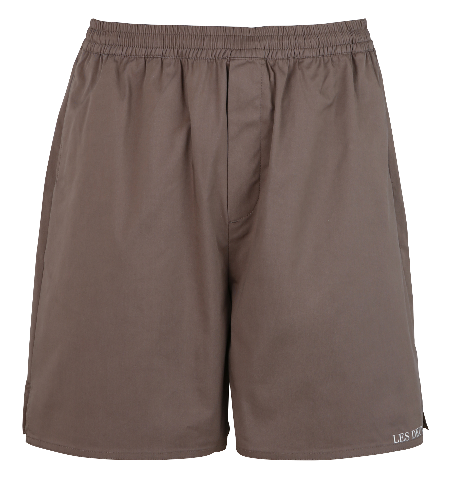 Cotton-blend shorts with elasticated waist LES DEUX