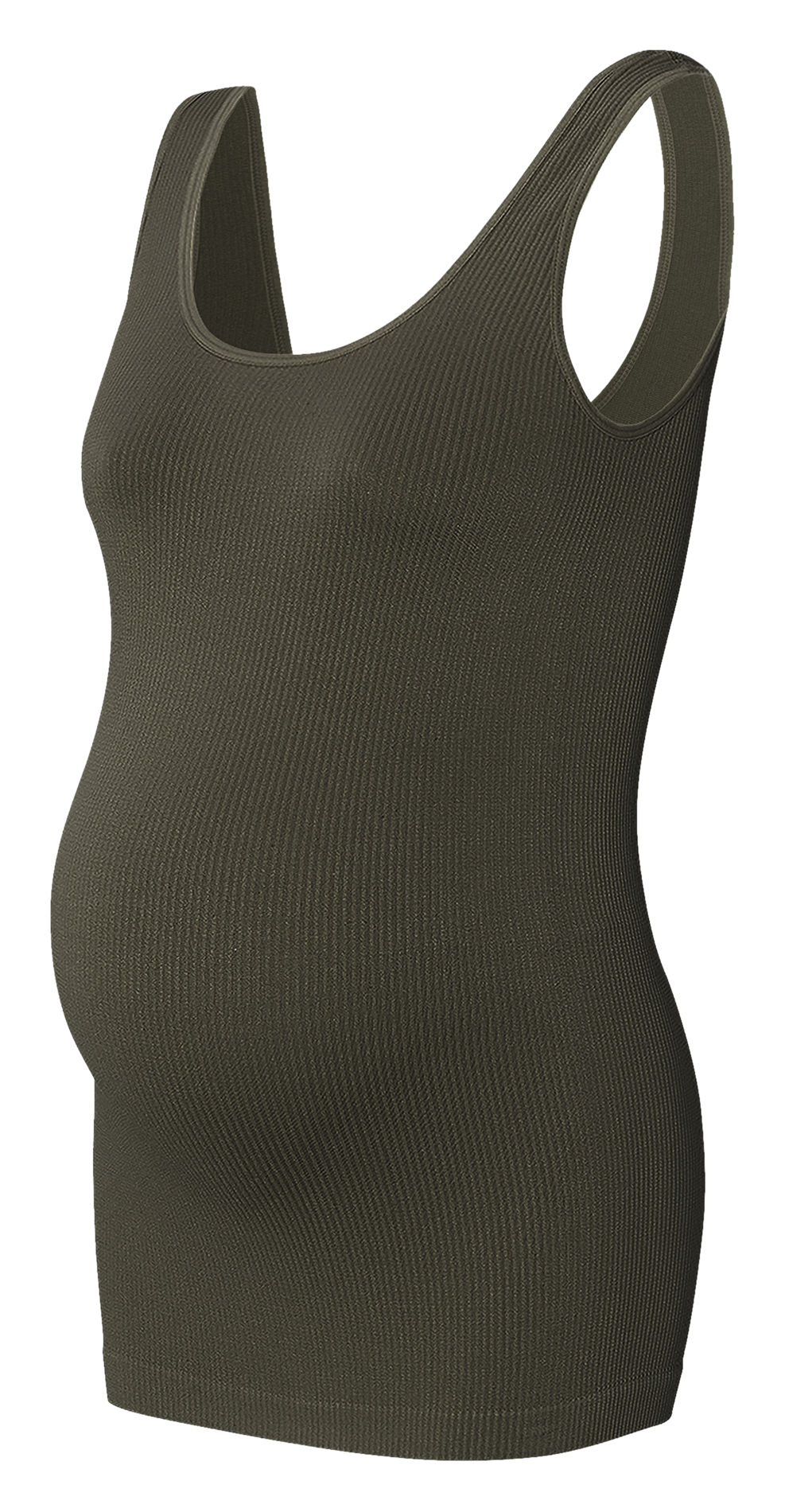 Débardeur de grossesse côtelé  NOPPIES Vert