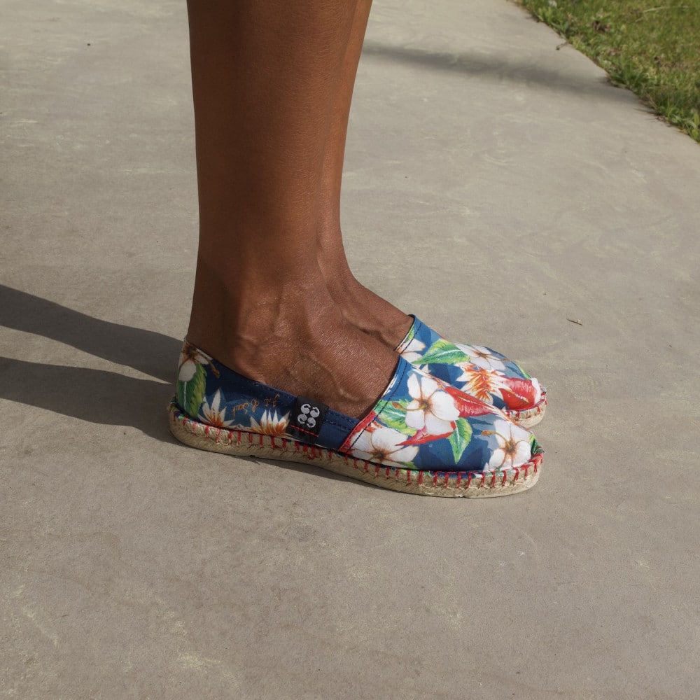 Printed espadrilles ART OF SOULE Red