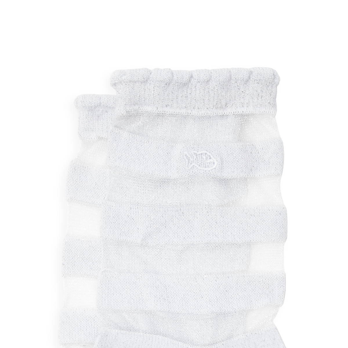 Combed cotton sheer socks BILLYBELT White