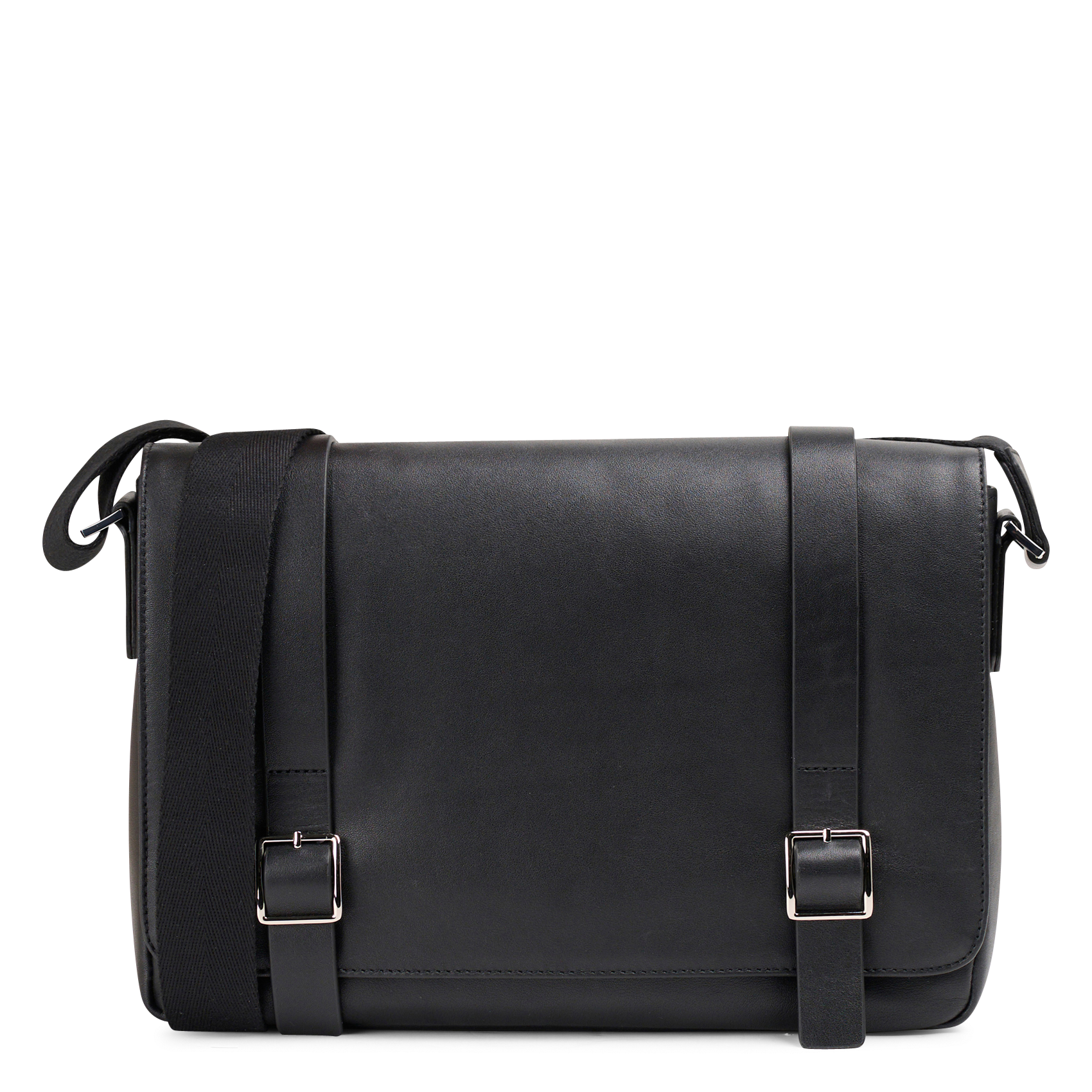 Kleine, leren schoudertas SAISON 1865 Zwart