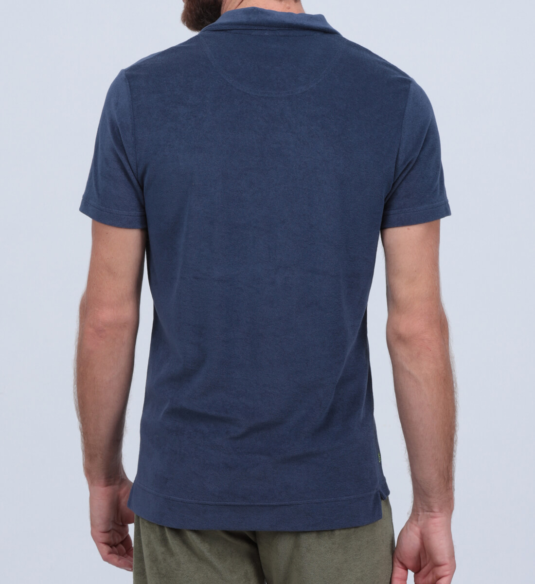 Terry cloth polo GILI'S Blue