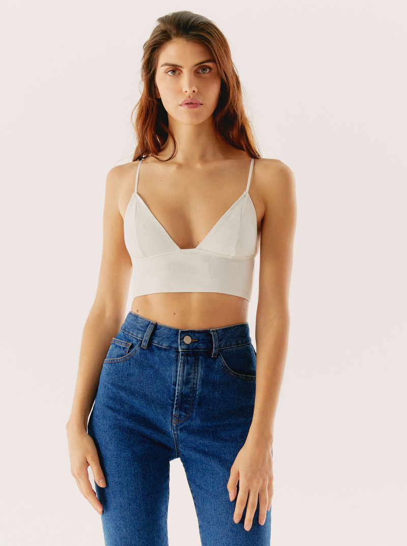 Bustier bra hot white NOO White