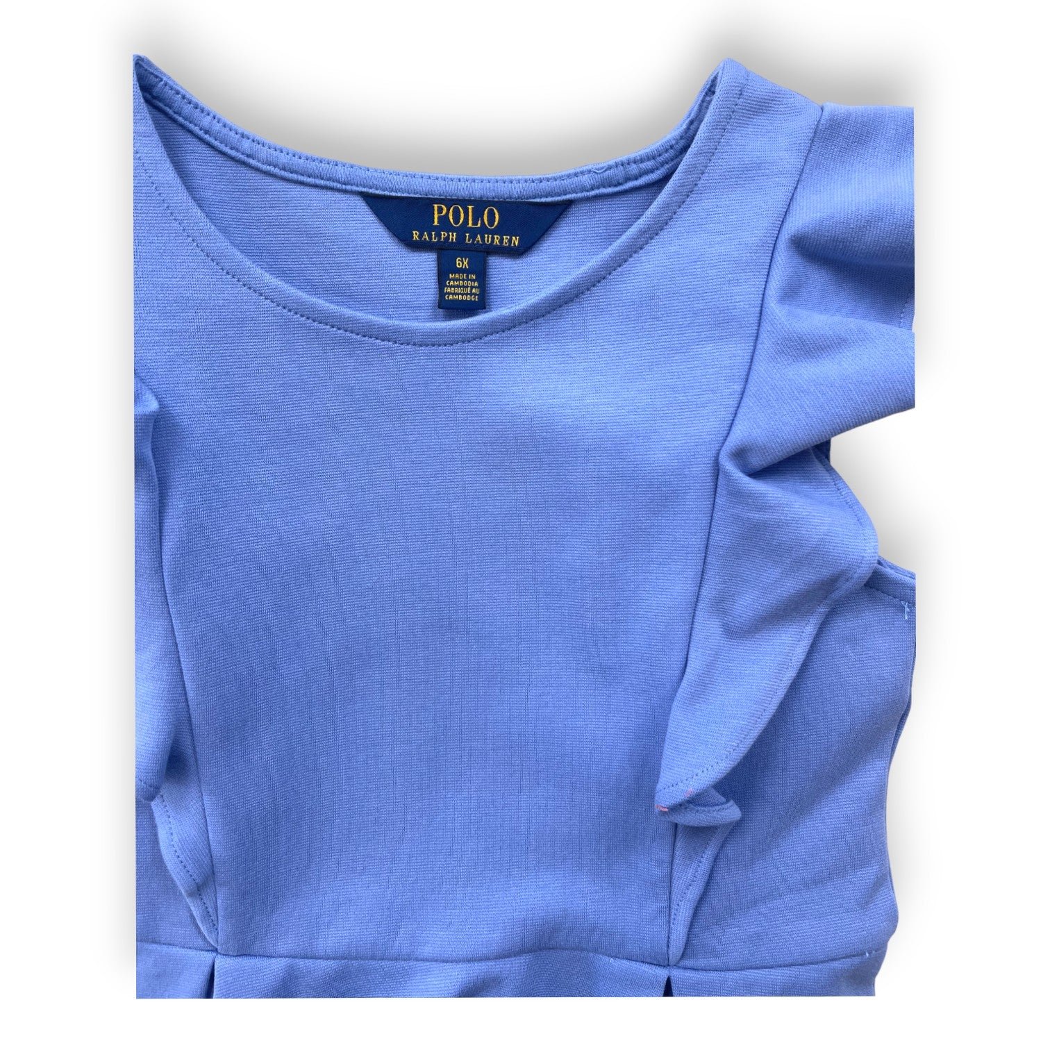 Blue child's dress - 6 years POLO RALPH LAUREN - Seconde Main Blue