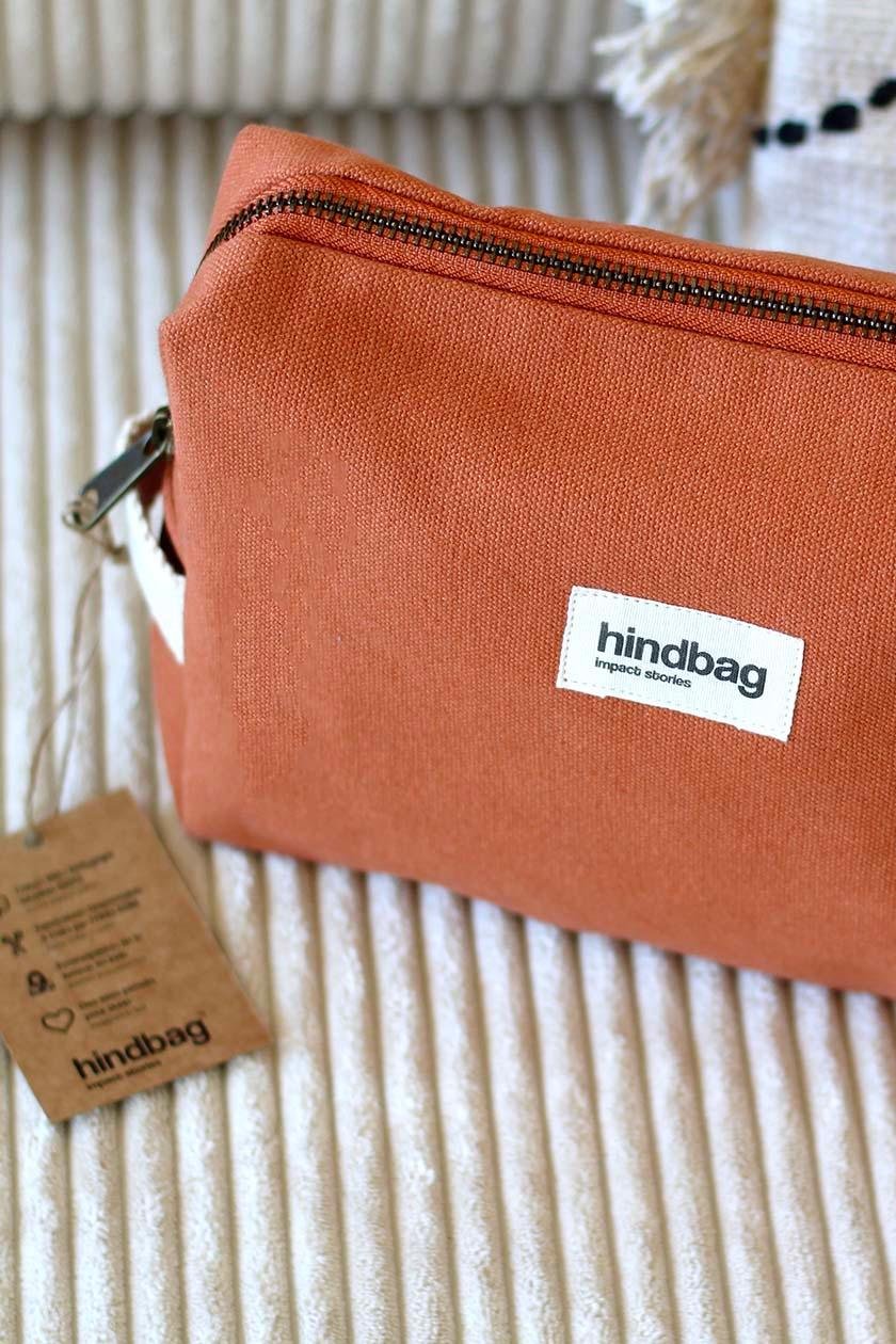Cotton toiletry bag HINDBAG Orange