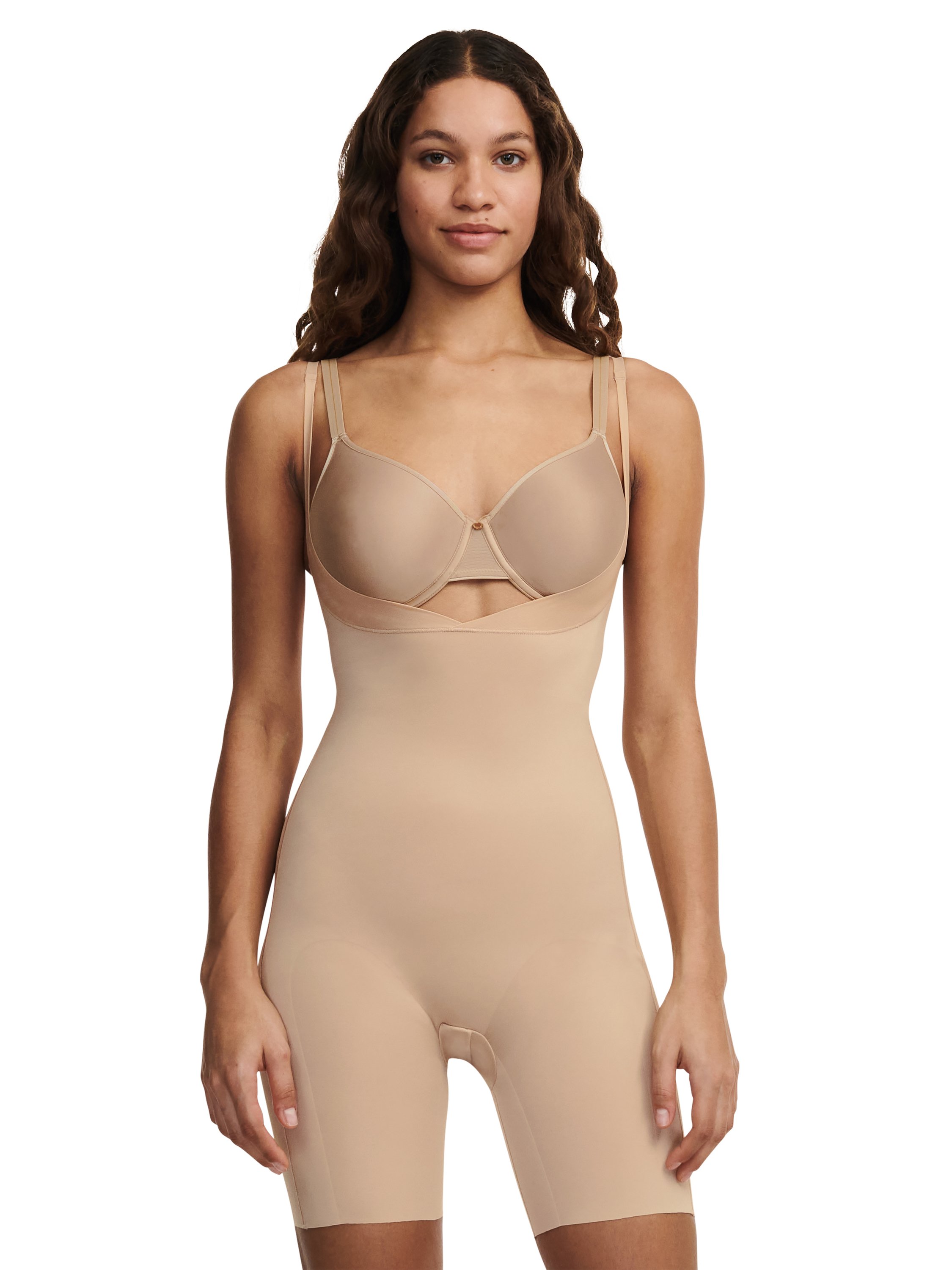 Under-bust shapewear bodysuit CHANTELLE Beige