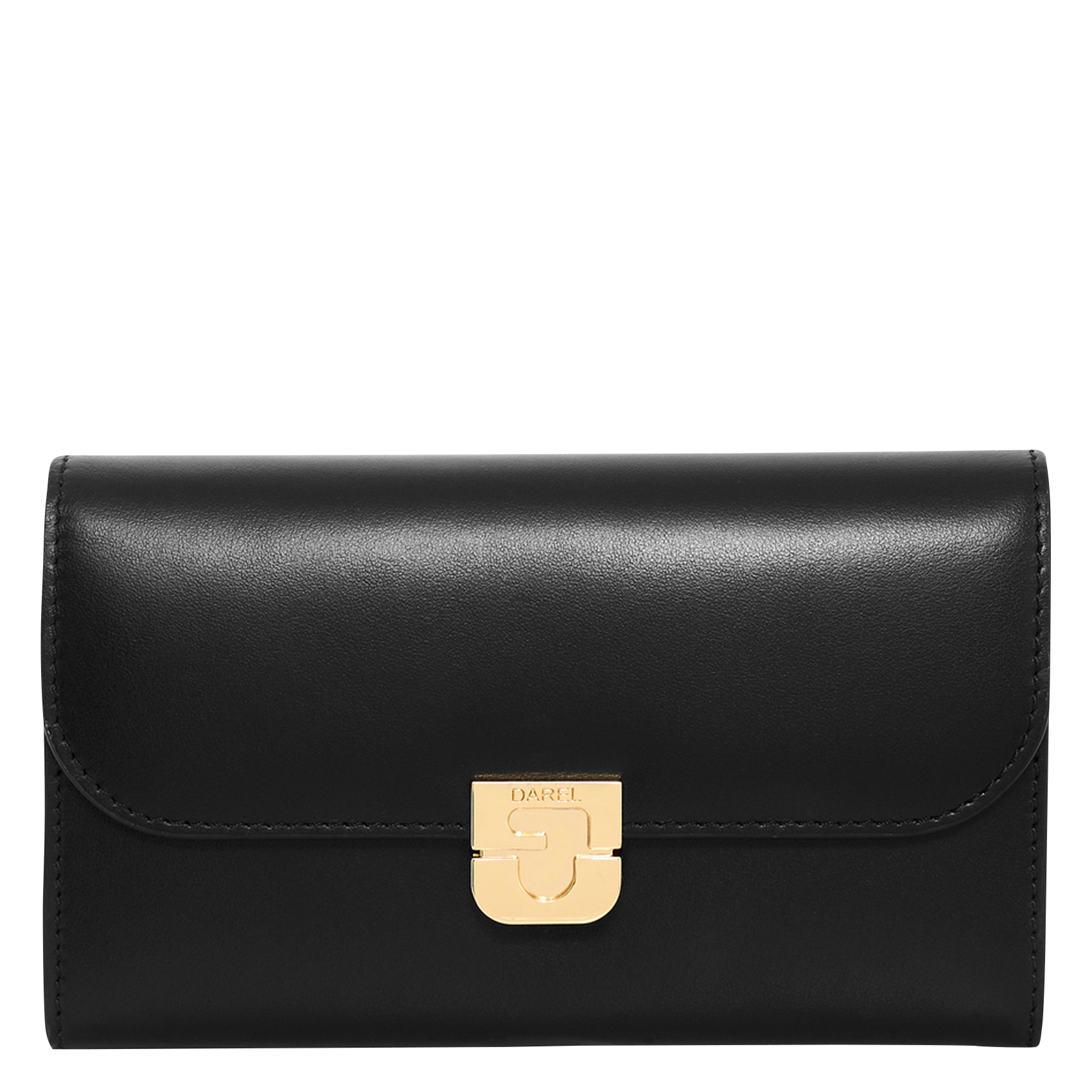 Kleine, leren portemonnee GERARD DAREL Zwart