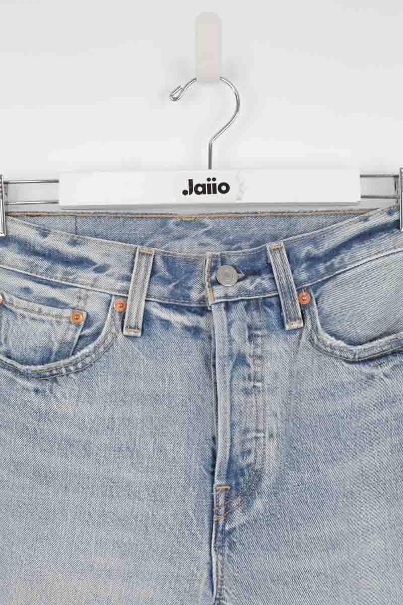 Cotton straight jeans LEVI'S - Seconde main Blue