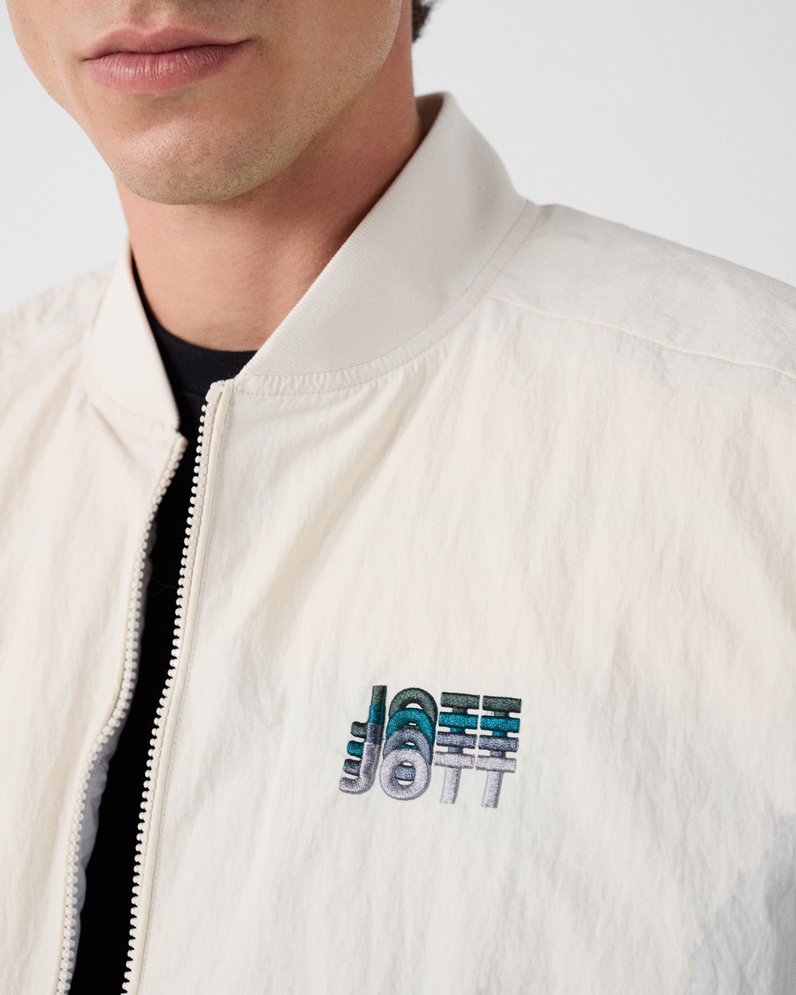 Oversized bomber jacket JOTT White