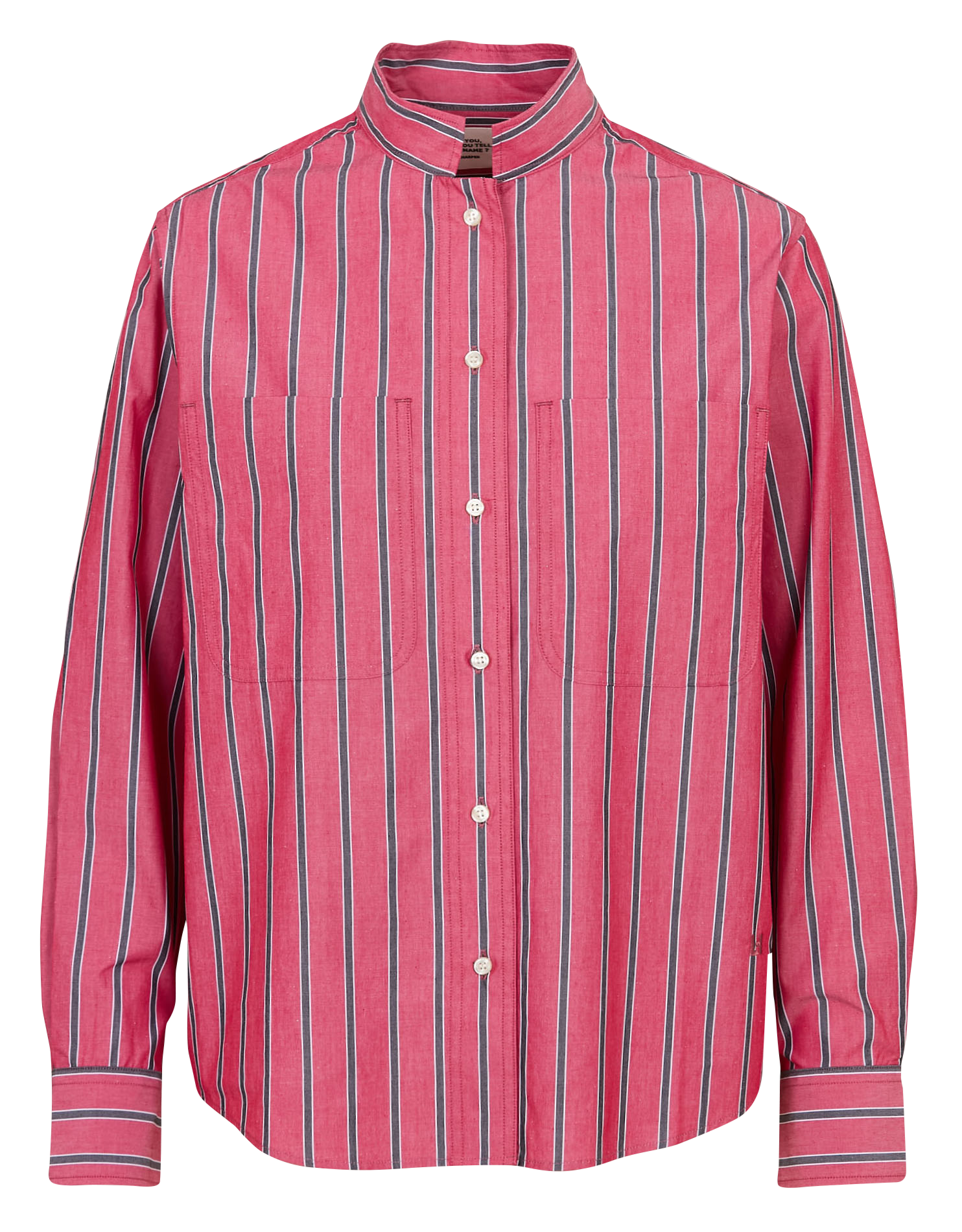 Capri plain oversized shirt LEON & HARPER Pink