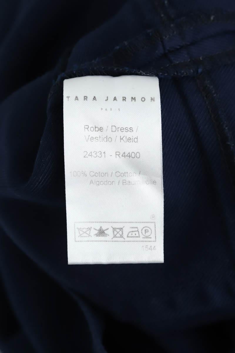 Cotton dress TARA JARMON - Seconde Main Blue