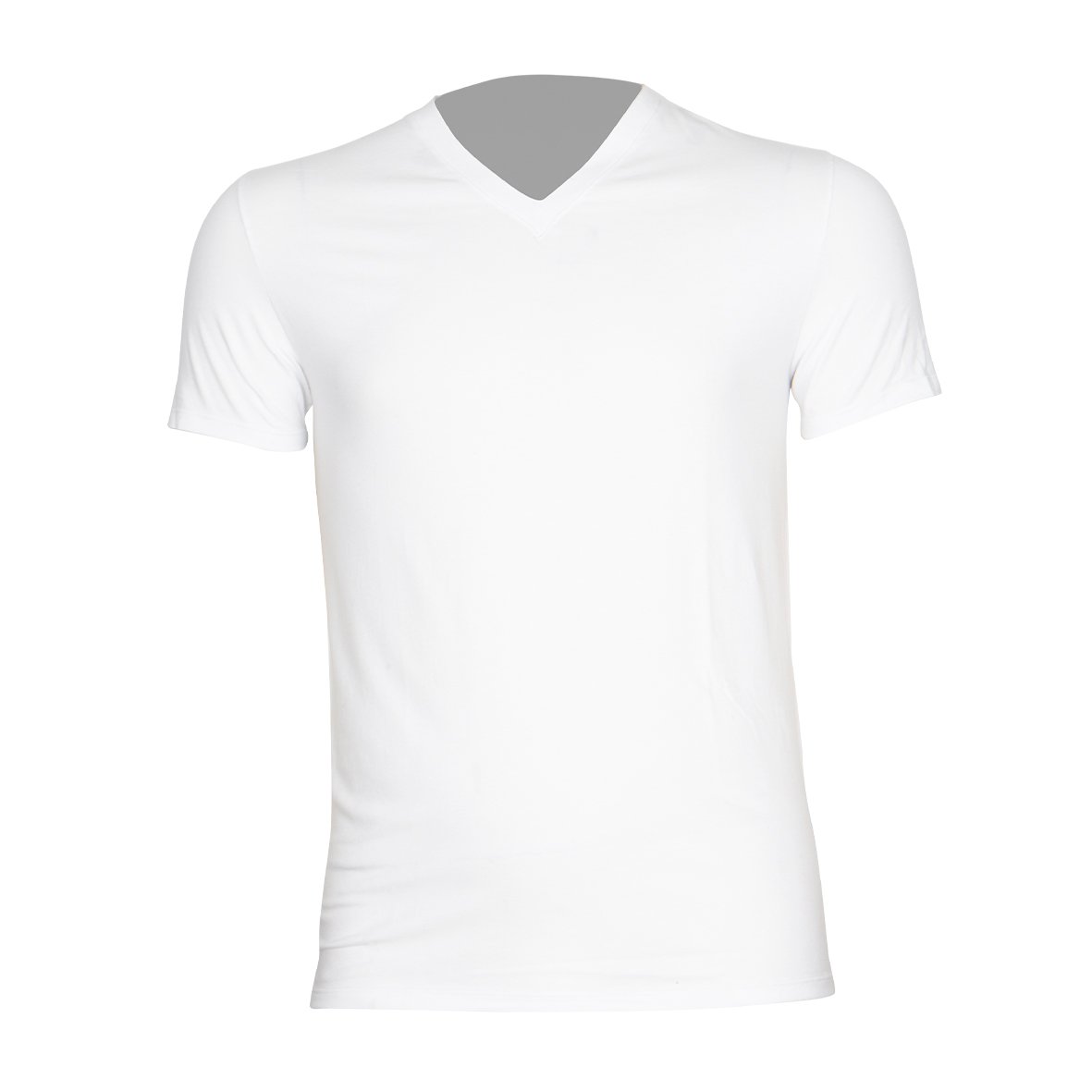 Short-sleeve v-neck t-shirt designed to last for men by Eminence. EMINENCE