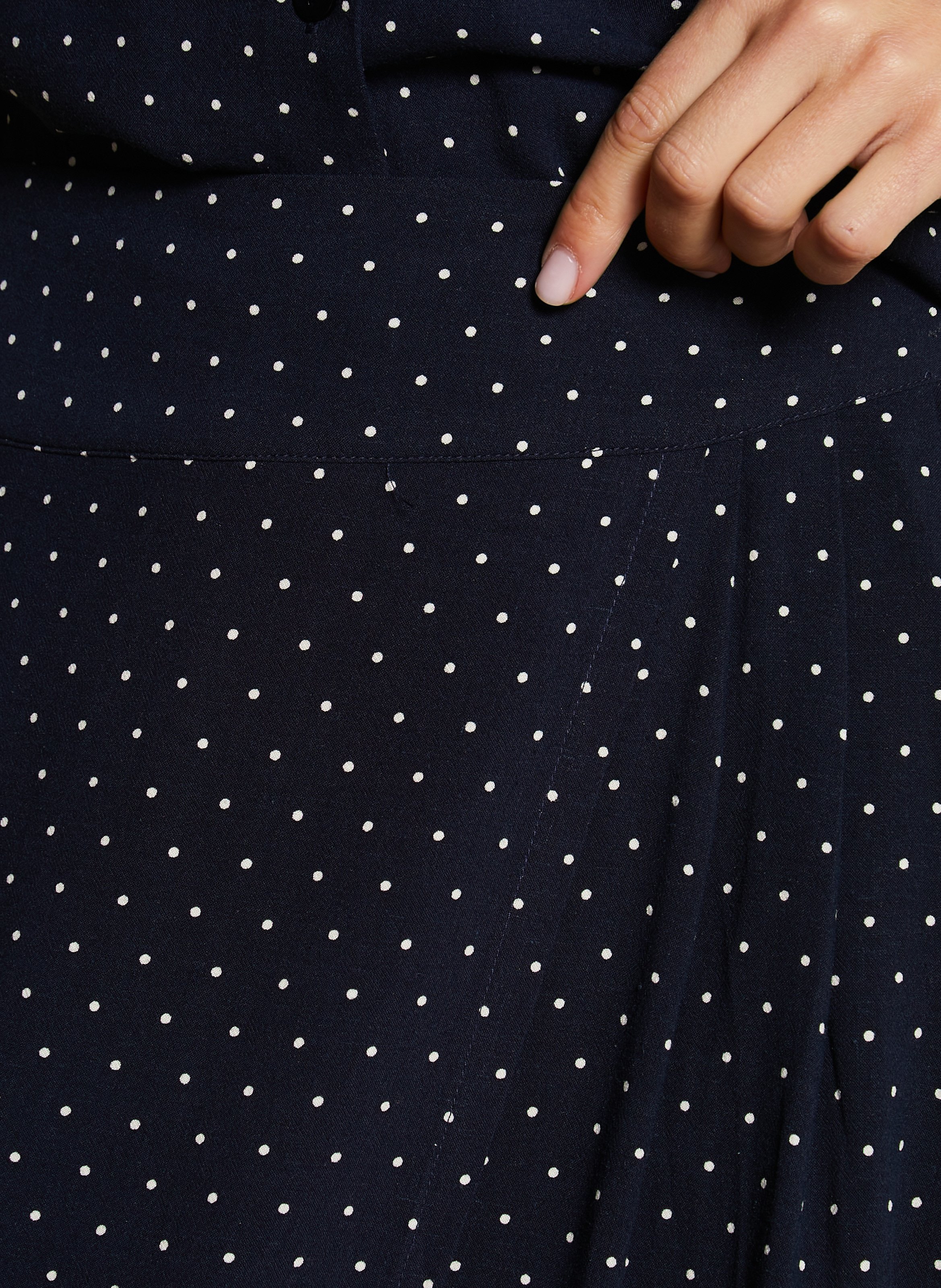 Bedruckter Kurzrock NICE THINGS Blau