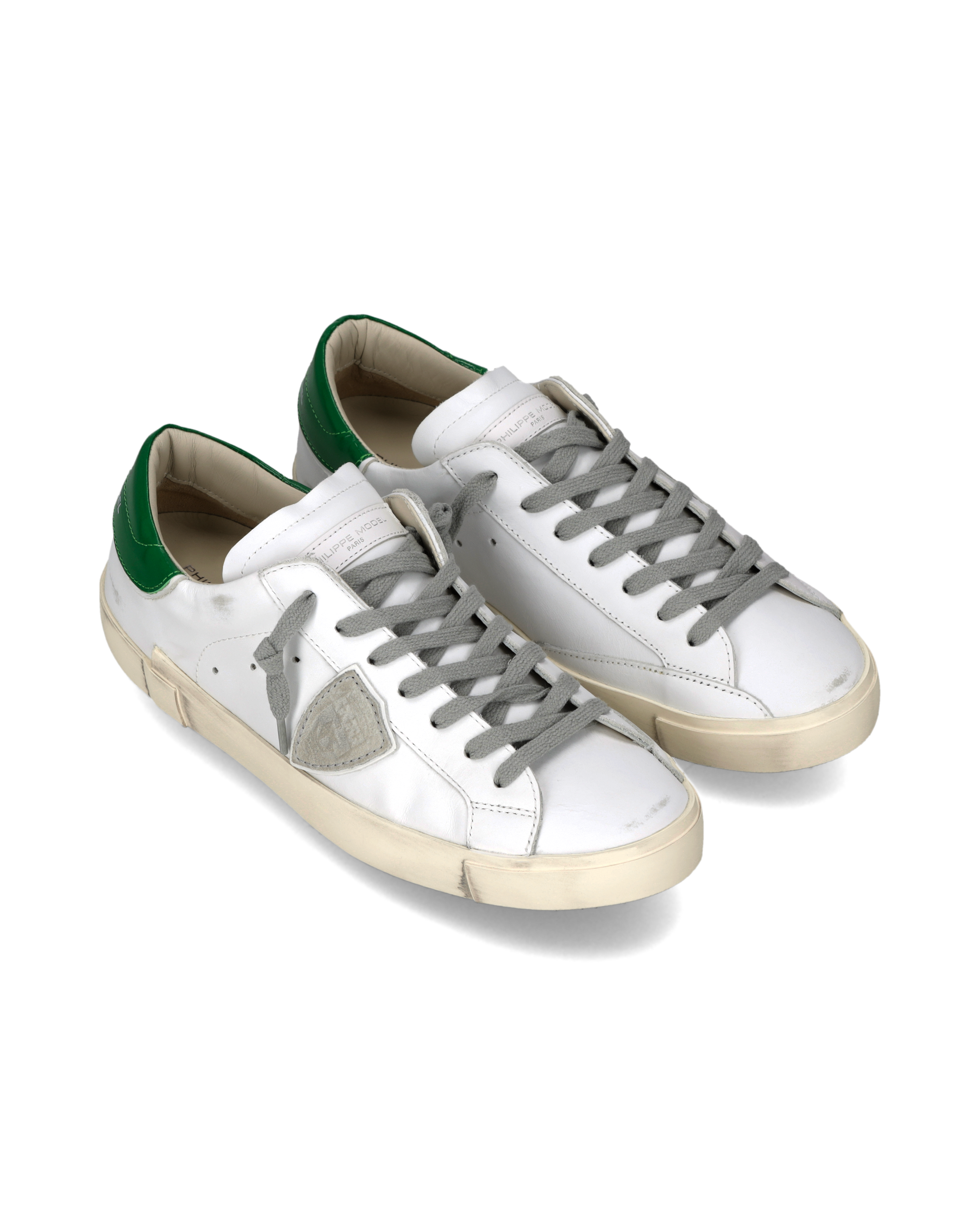 Tennis sneakers. PHILIPPE MODEL Green