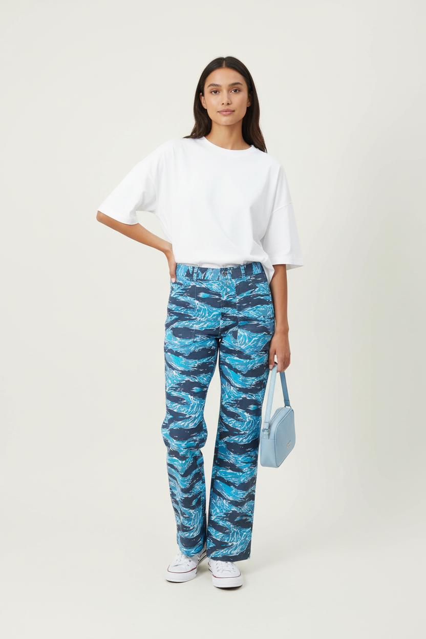 PANTS AGNES B. - Seconde Main Multicolored