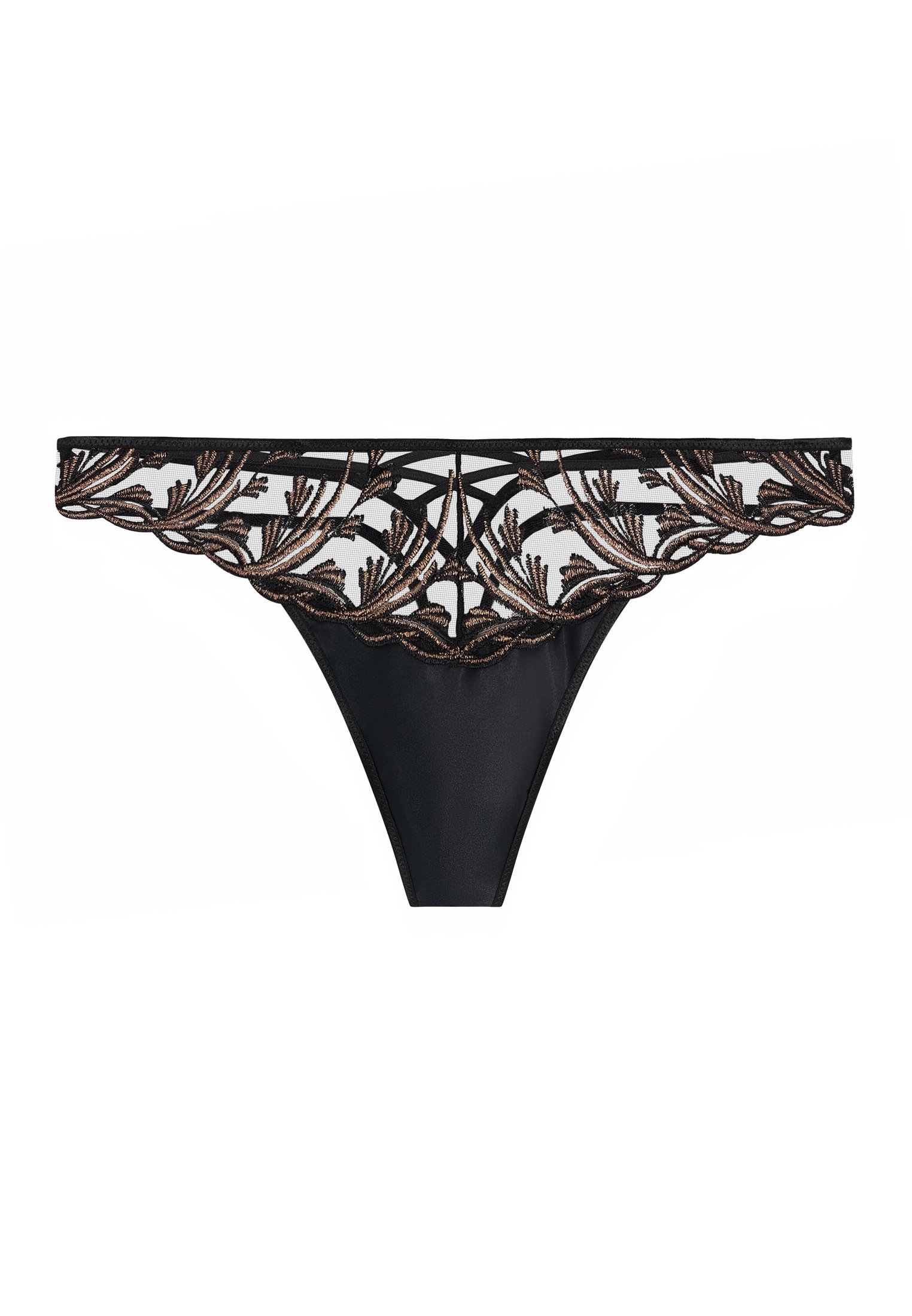 Dark Fold tanga AUBADE Black