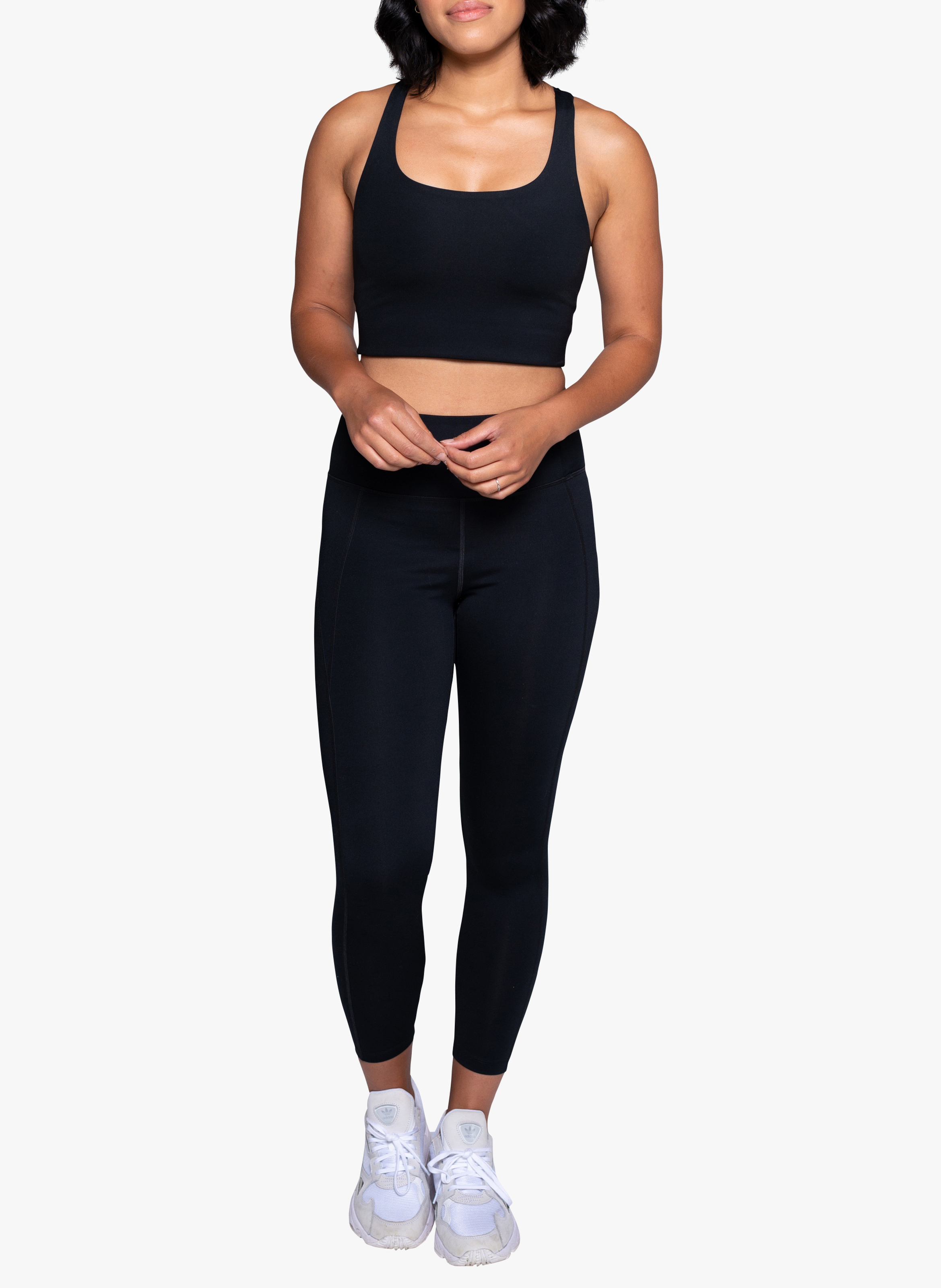 Brassière dos nageur  GIRLFRIEND COLLECTIVE Noir