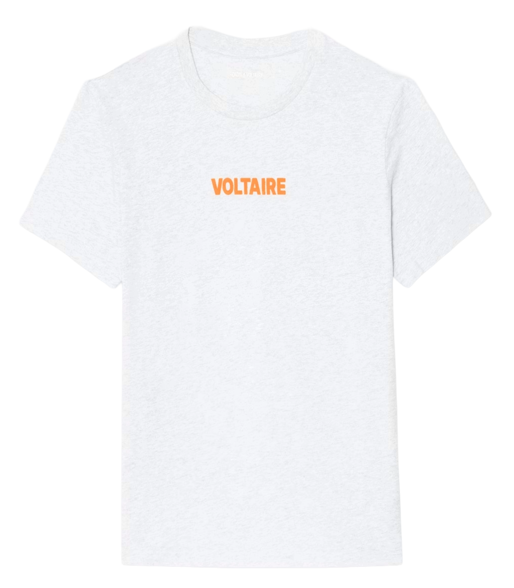 Tee-shirt imprimé col rond ZADIG&VOLTAIRE Gris