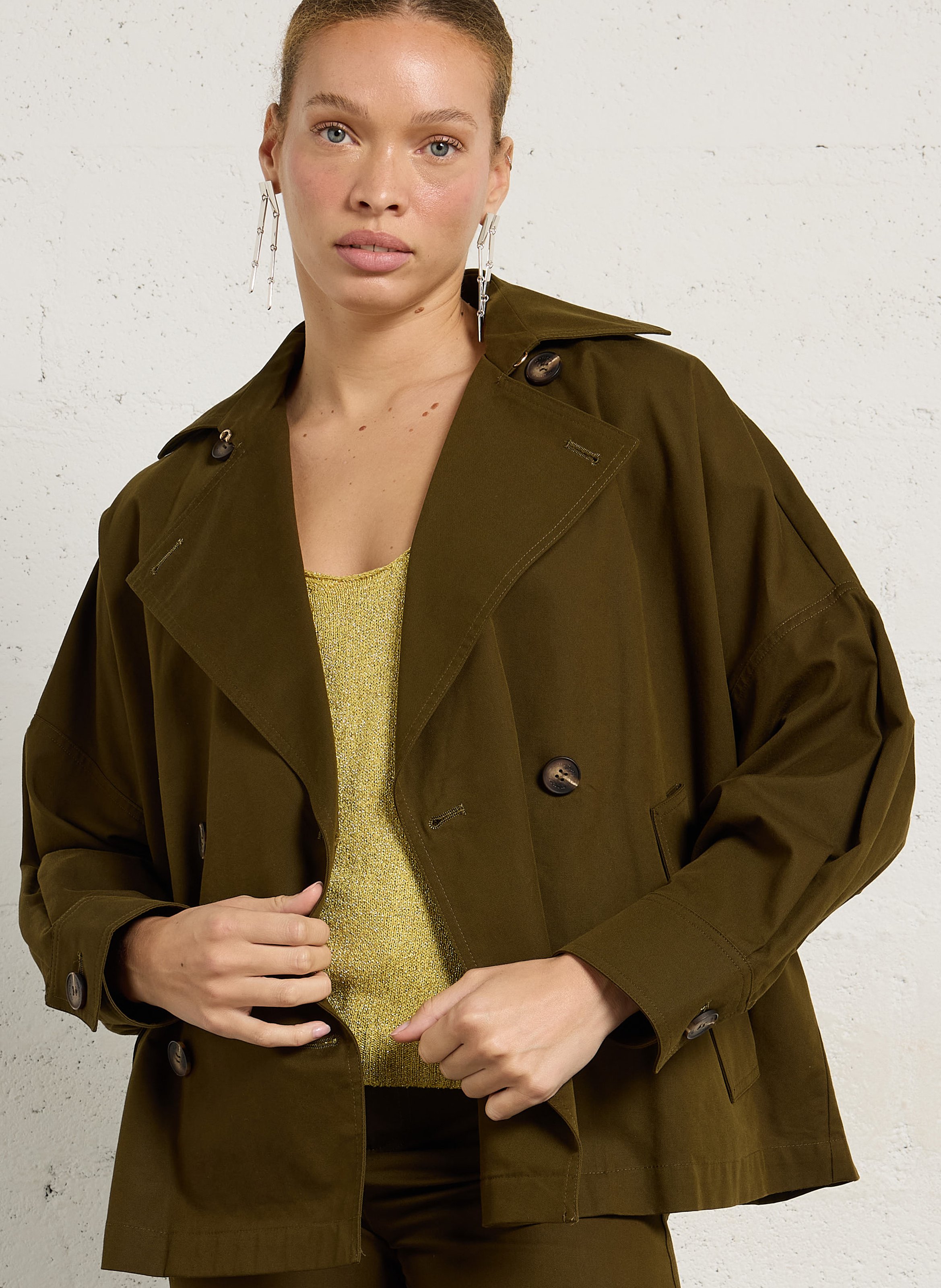 Veste de taileur jacquard  MOMONI Vert