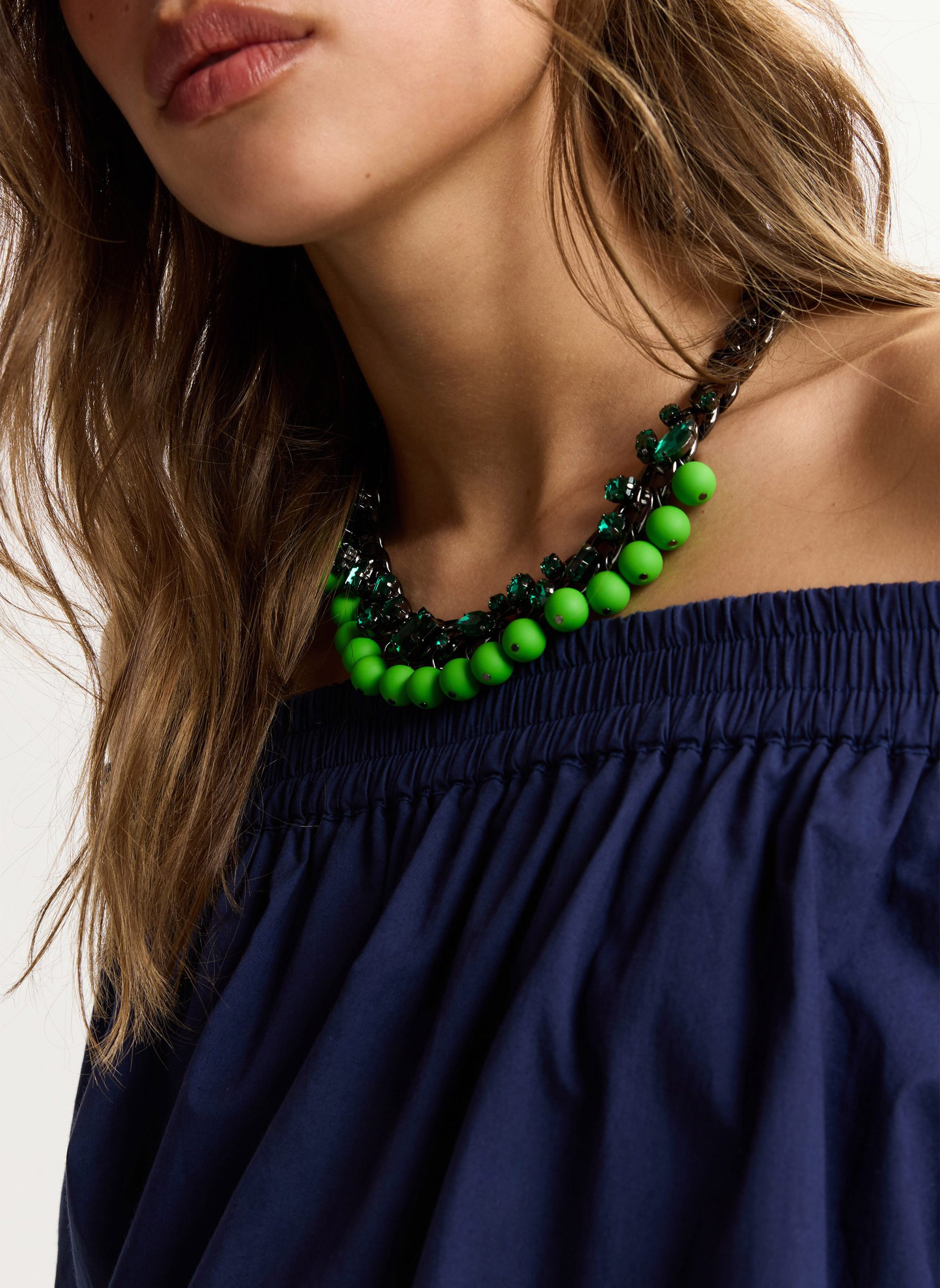 Fancy necklace ESSENTIEL ANTWERP Green