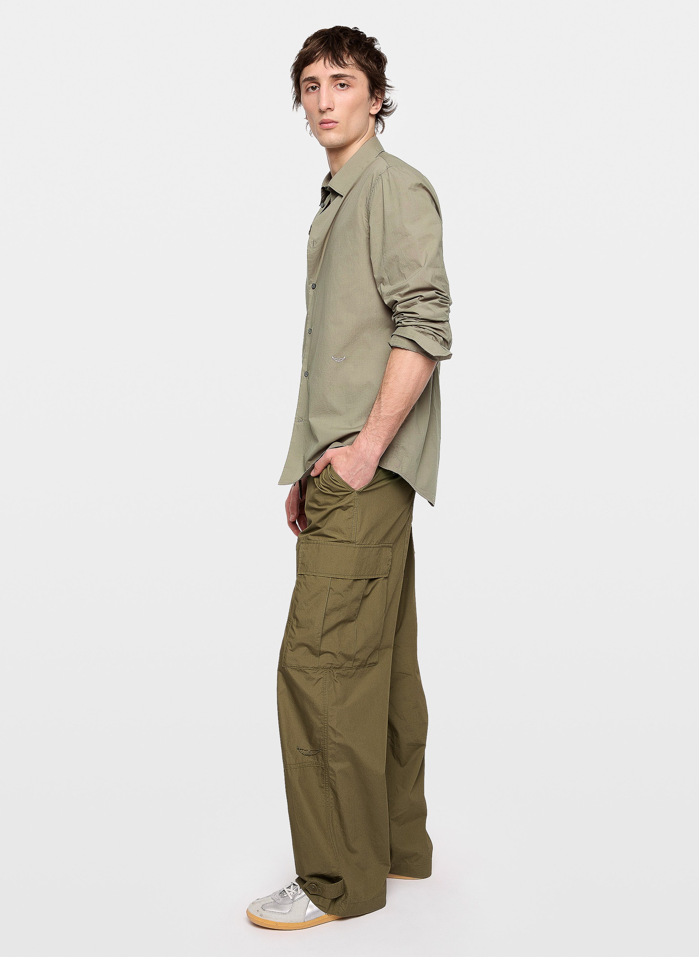 Blouse biokatoen ZADIG&VOLTAIRE Groen