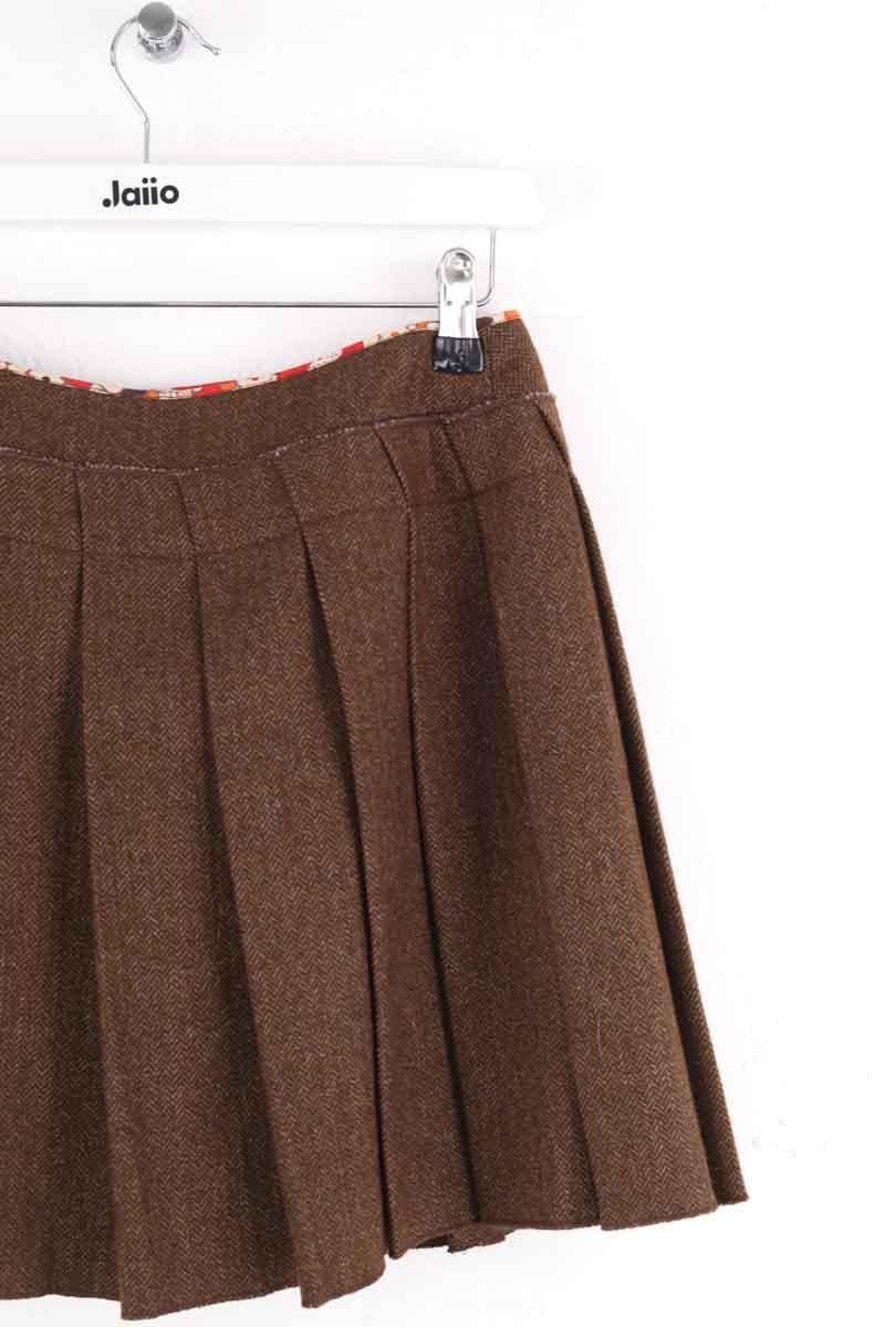 Mini skirt TARA JARMON - Seconde Main Brown