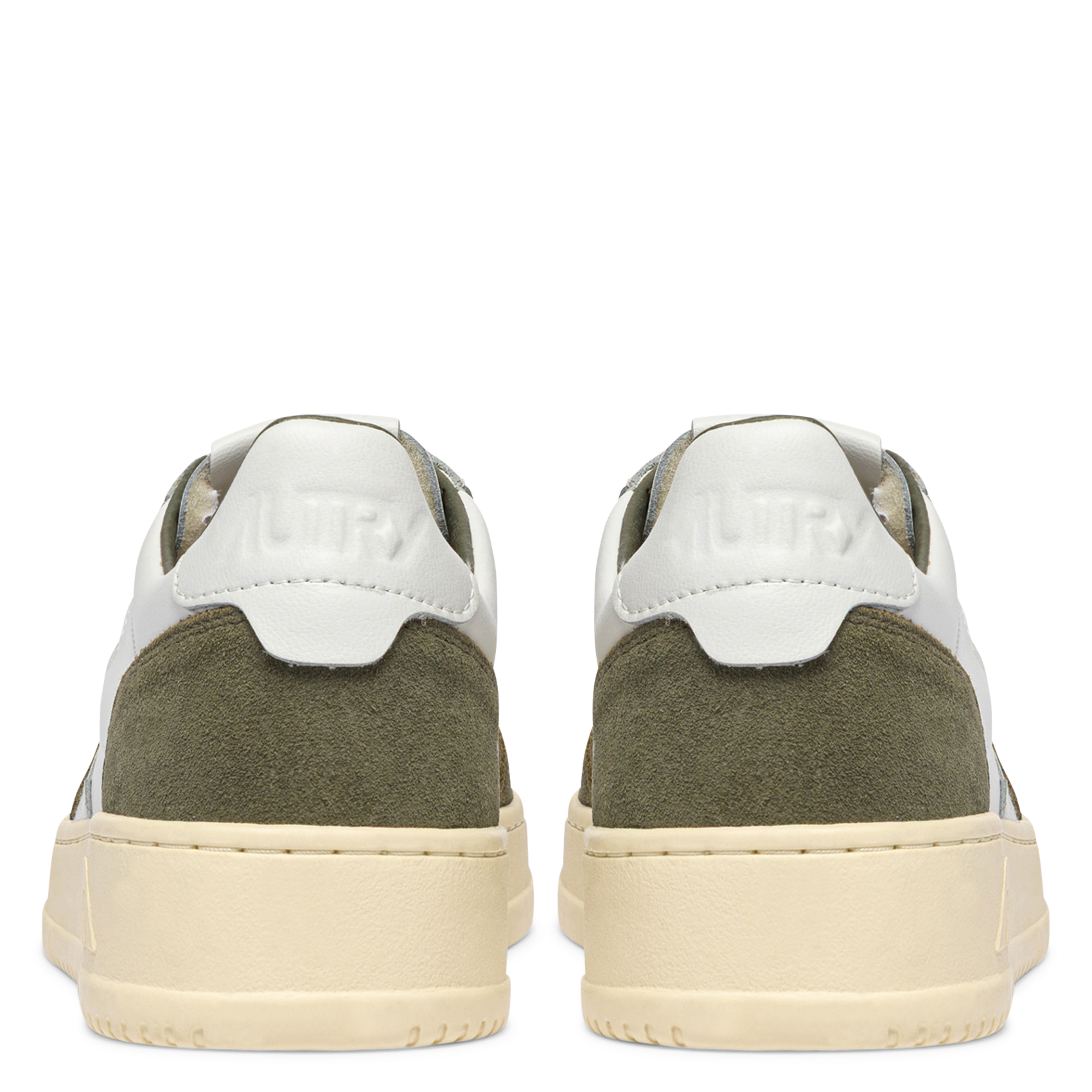 Niedrige Sneaker aus Leder-Mix | Grun AUTRY Herren