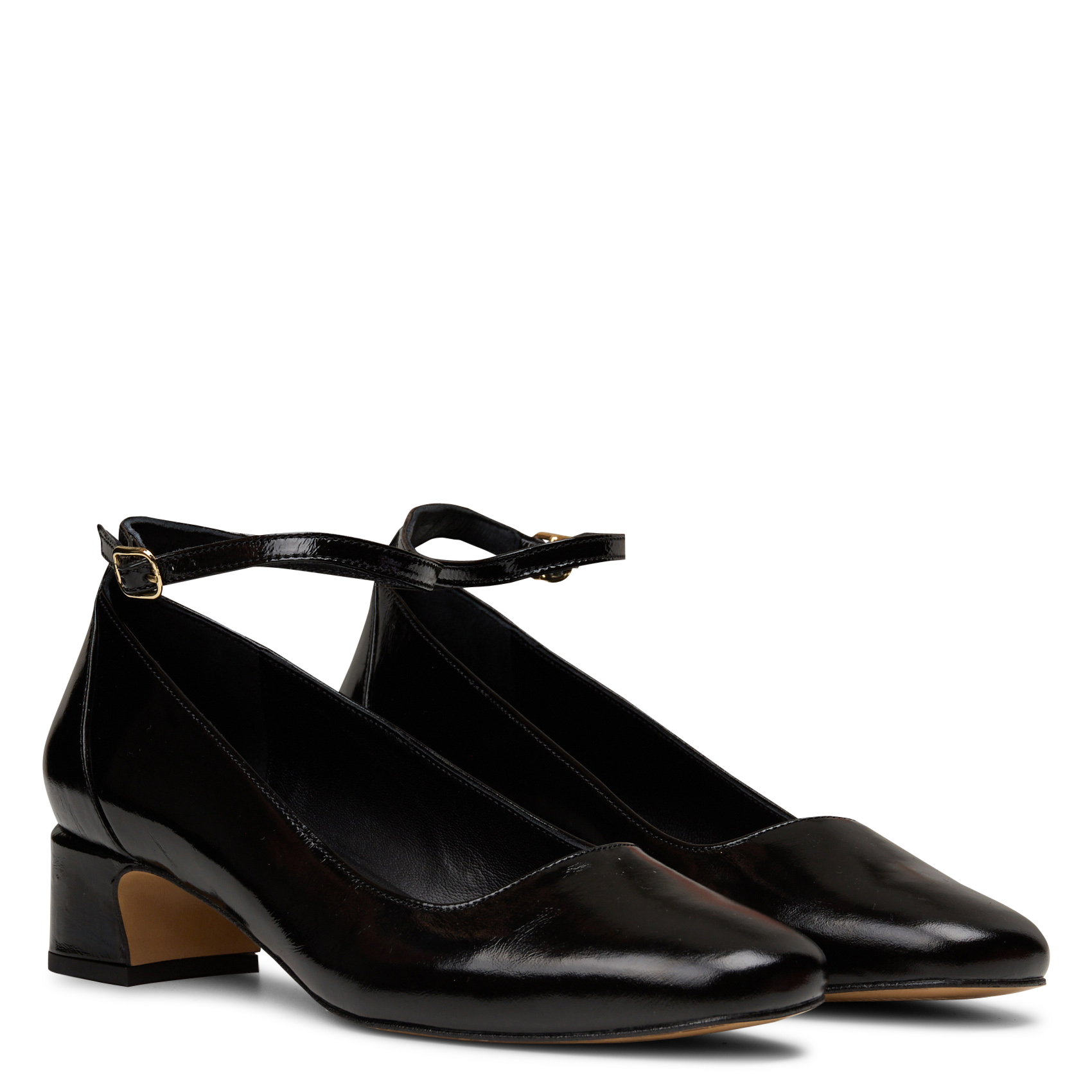 Leren pumps | Zwart MELLOW YELLOW Dames