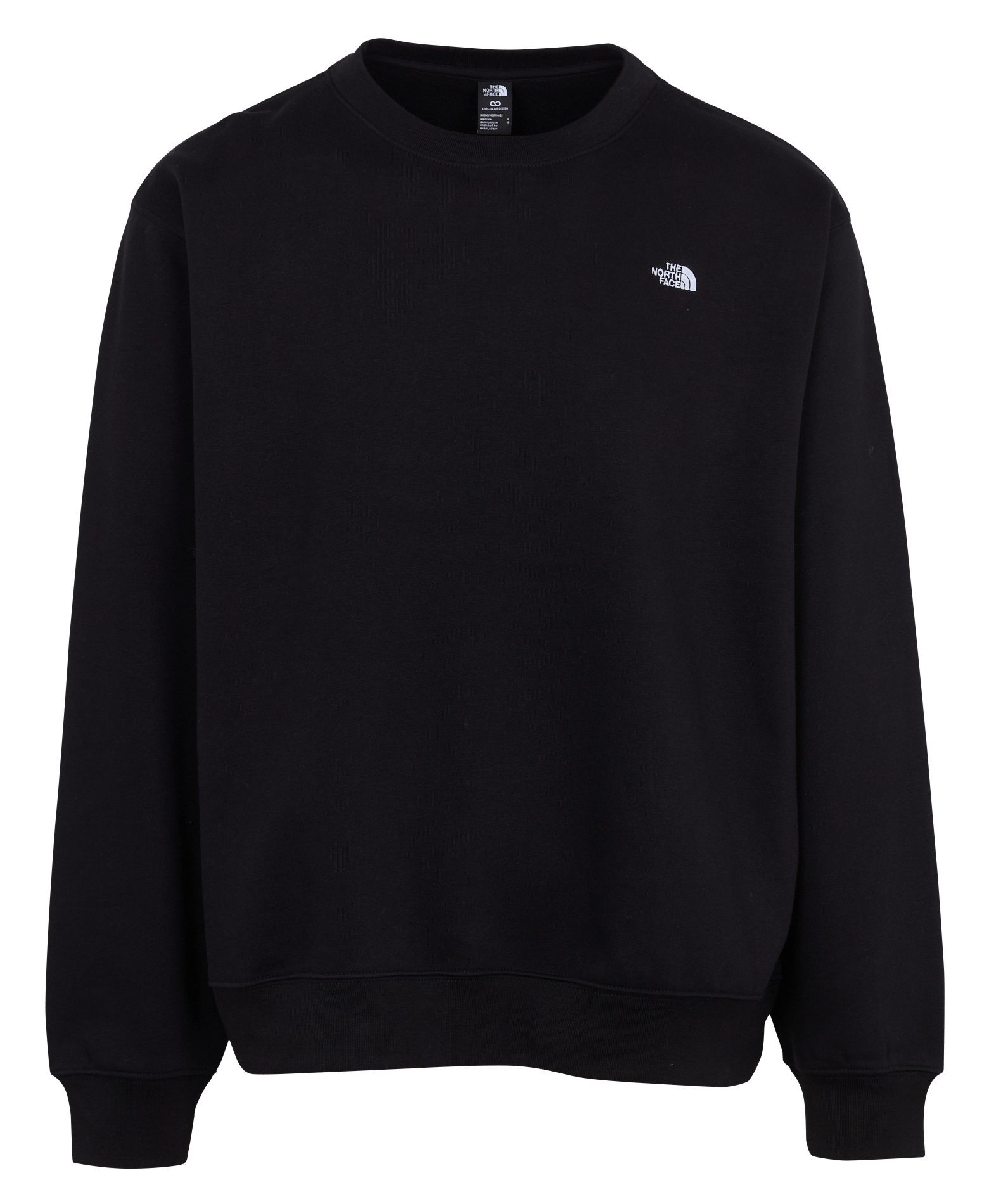 Lässiger Sweatshirt aus Baumwollmischung THE NORTH FACE Schwarz