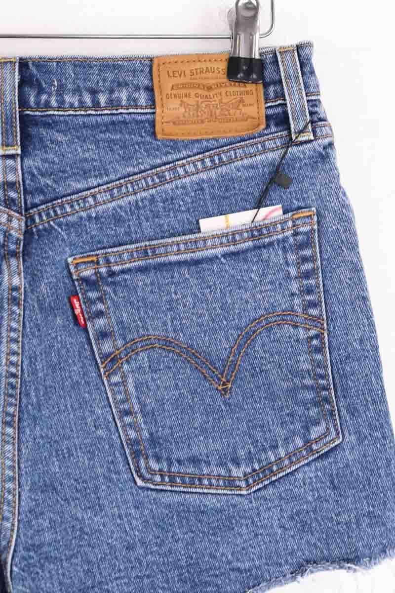 Mini shorts LEVI'S - Seconde main Blue