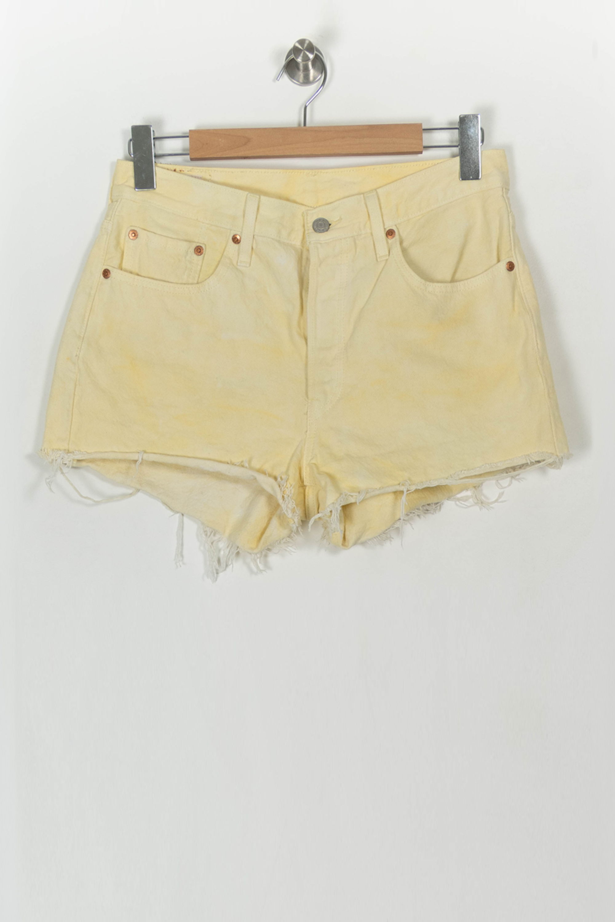Shorts LEVI'S - Seconde main Yellow