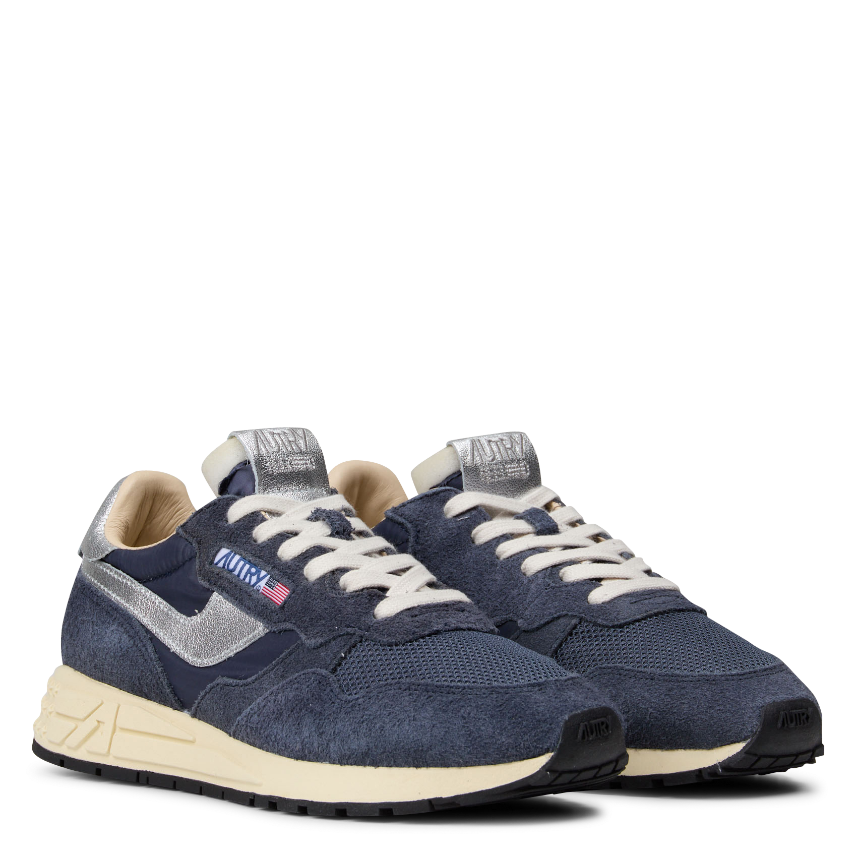 Lage sneakers met veters | Blauw AUTRY Dames