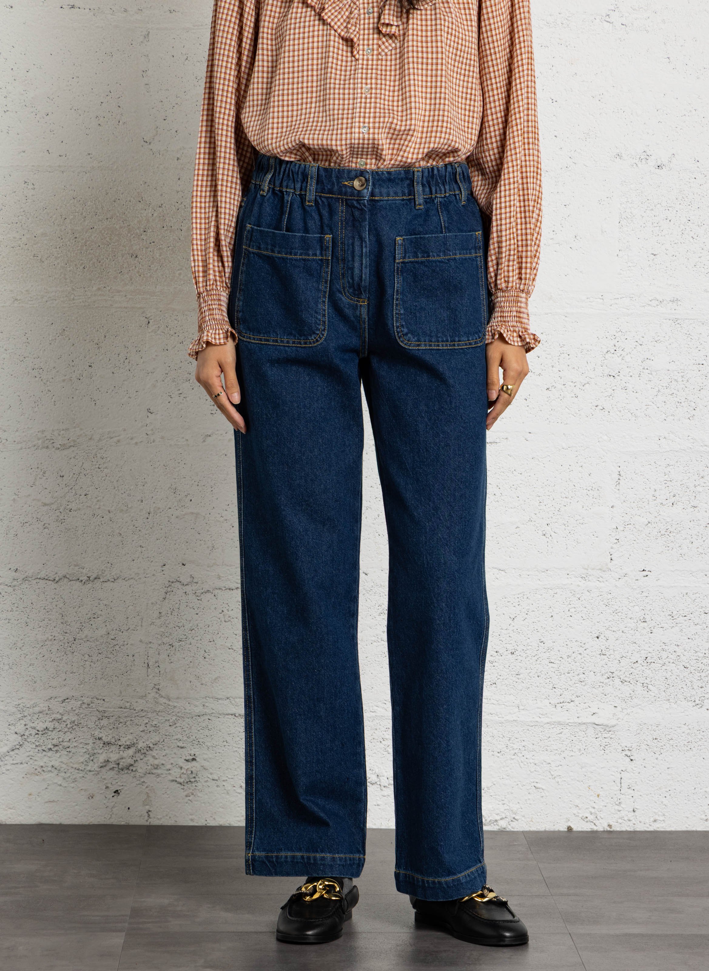 Jean droit en coton ARMOR LUX