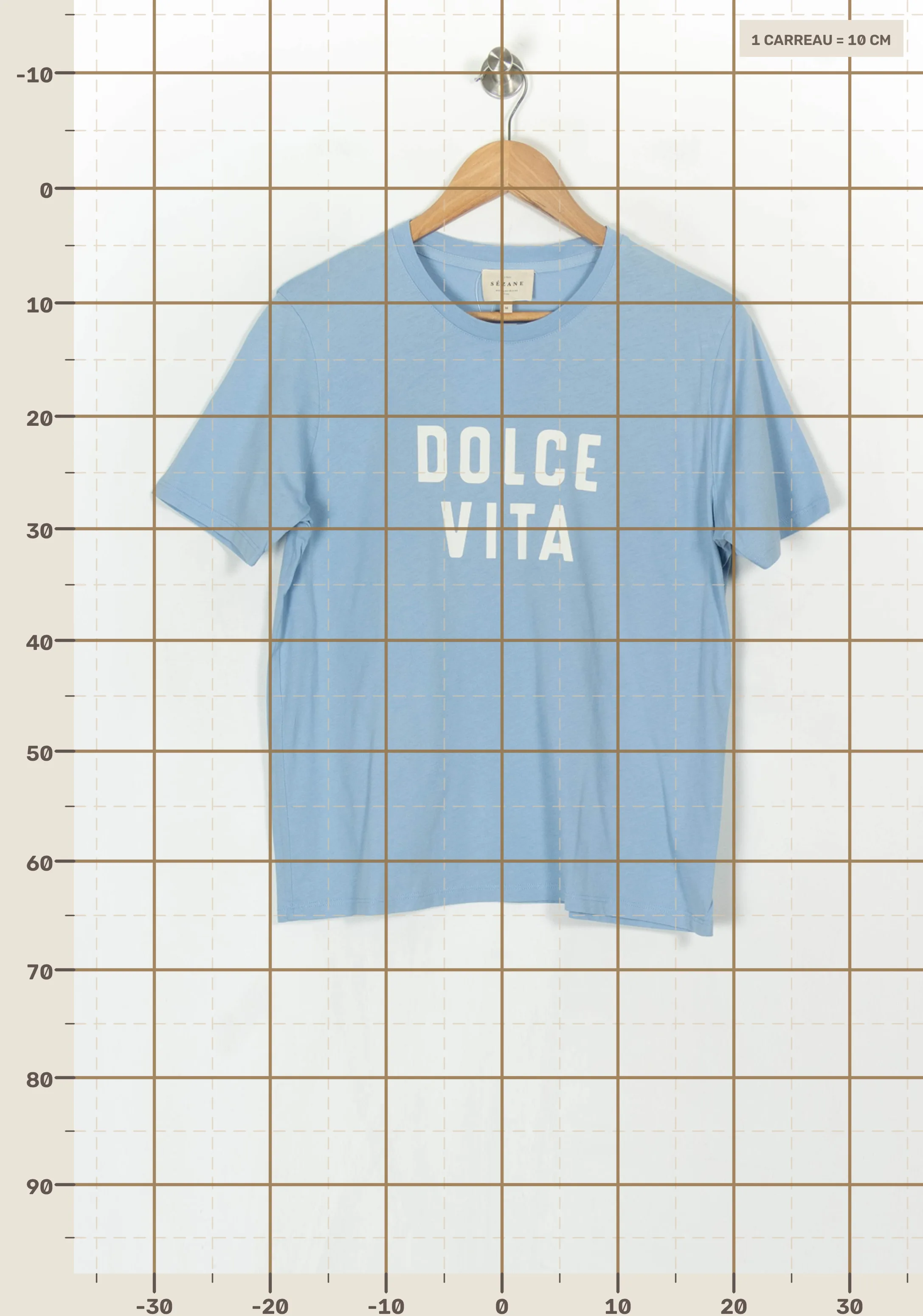 T-shirt SEZANE - Seconde main Blue
