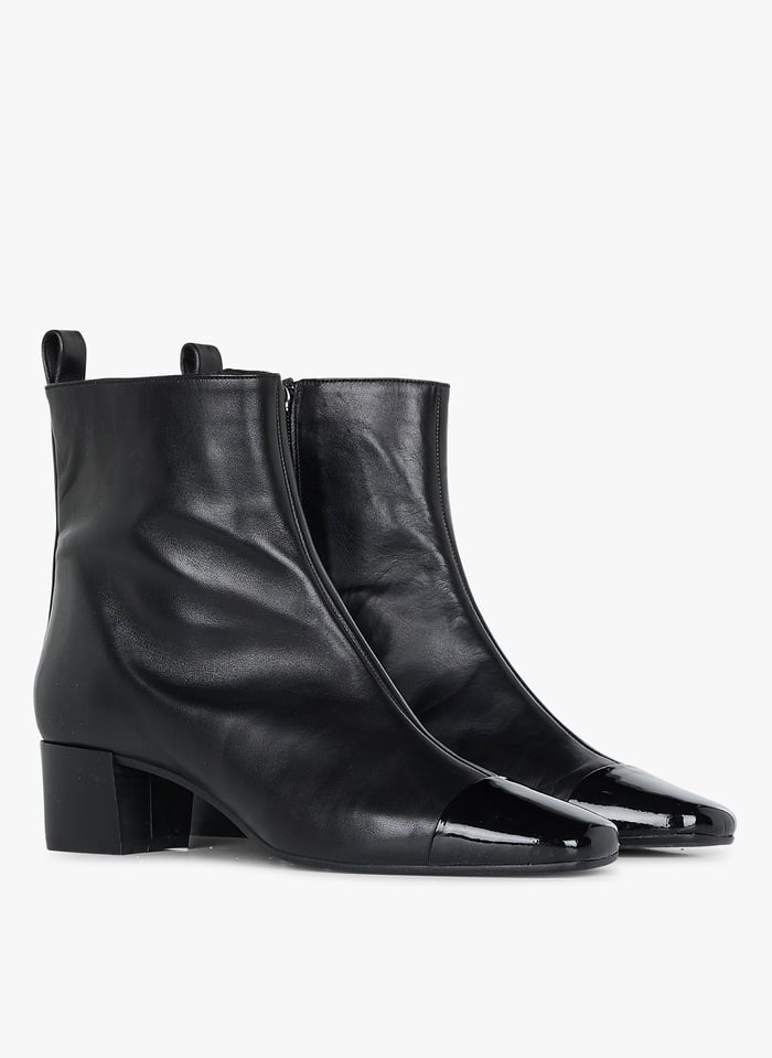 Bottine à petit talon sales