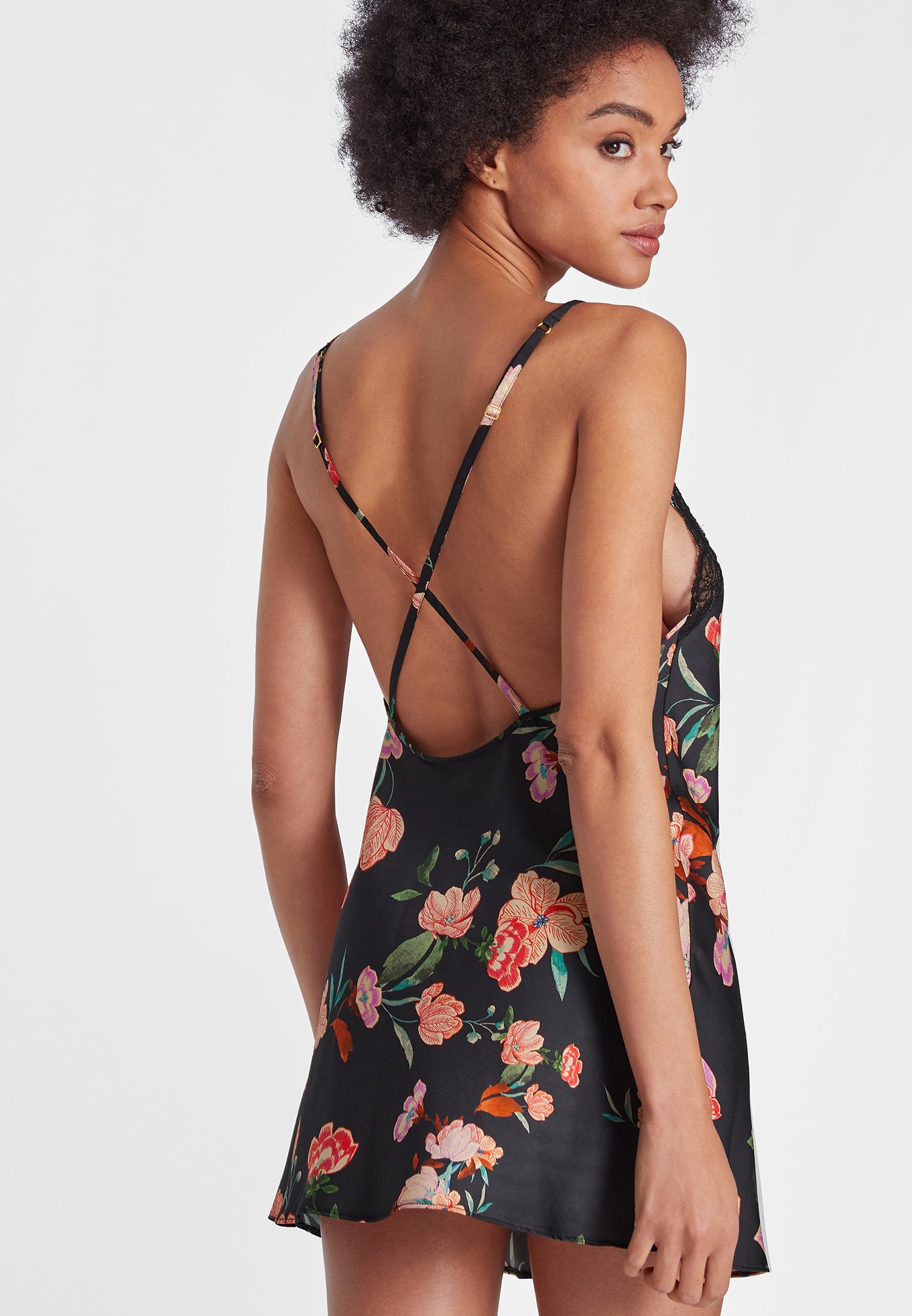 Babydoll nightgown AUBADE Black