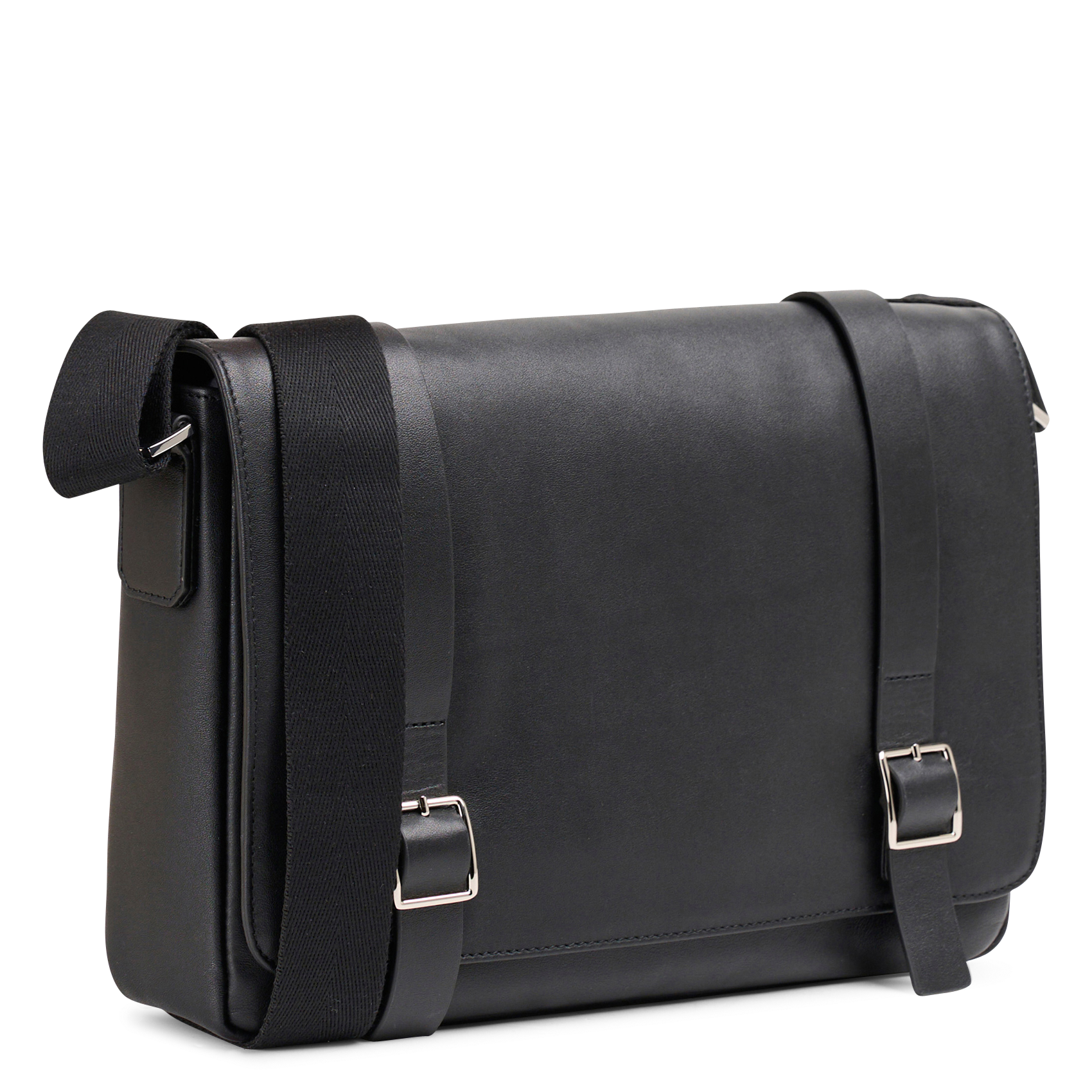 Kleine, leren schoudertas SAISON 1865 Zwart